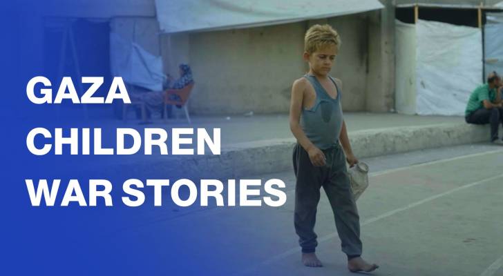 Gazan children tell tragic experiences suffered from war
