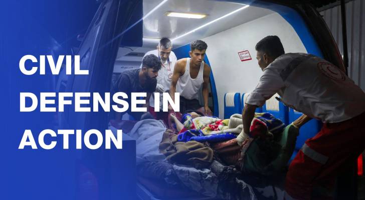 Gaza’s civil defense teams deploy following deadly ‘Israeli’ strikes