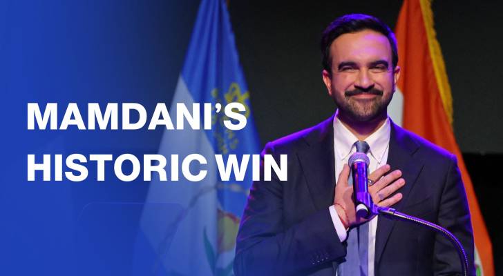 Zohran Mamdani wins New York City's mayoral election