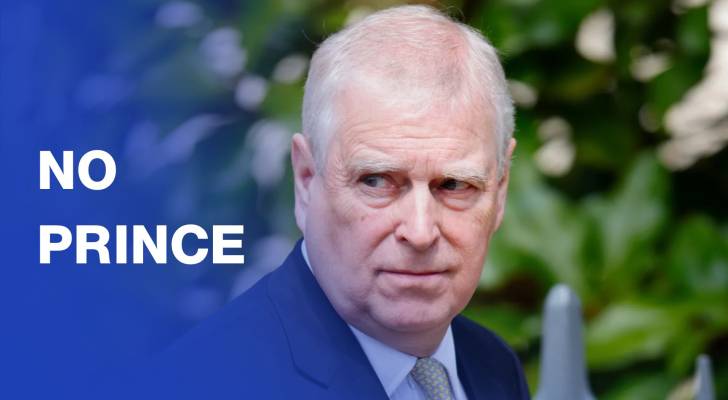 Front pages react as Prince Andrew loses ‘prince’ title