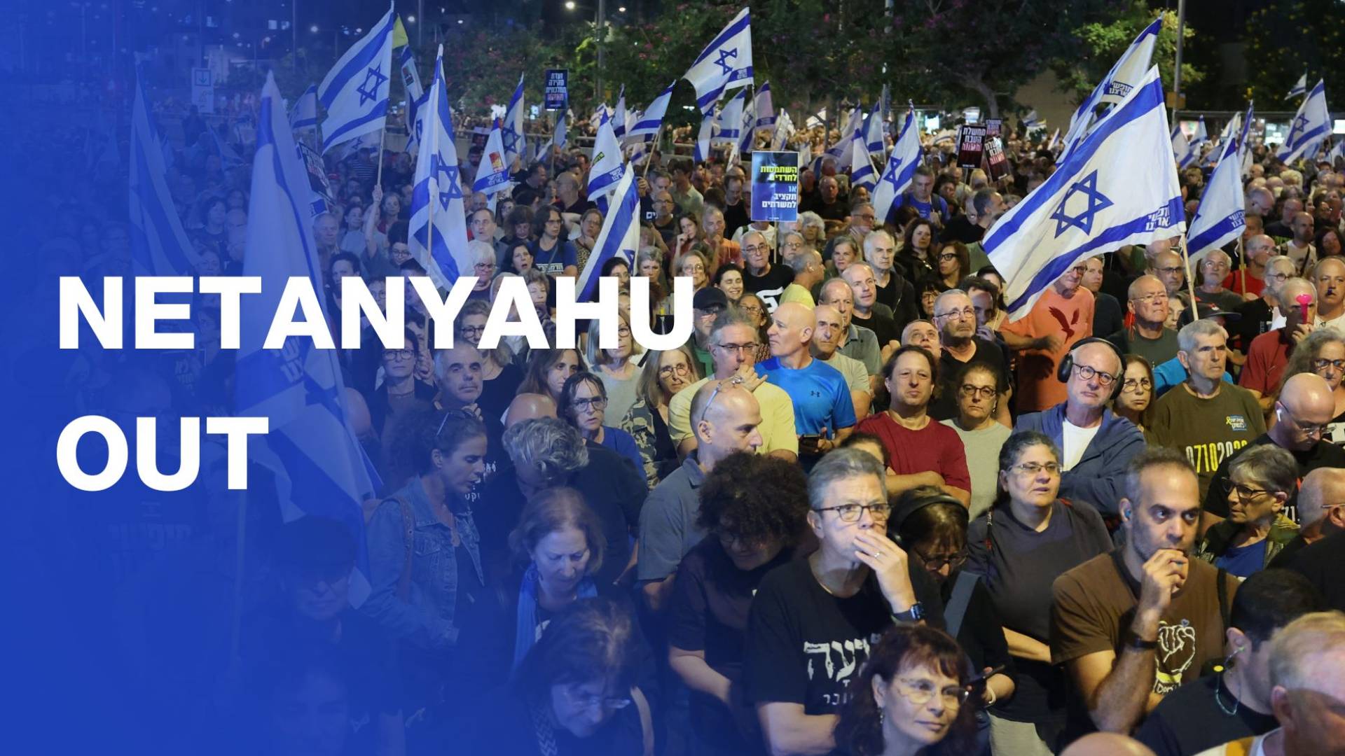 Thousands of ‘Israelis’ rally against Netanyahu’s government
