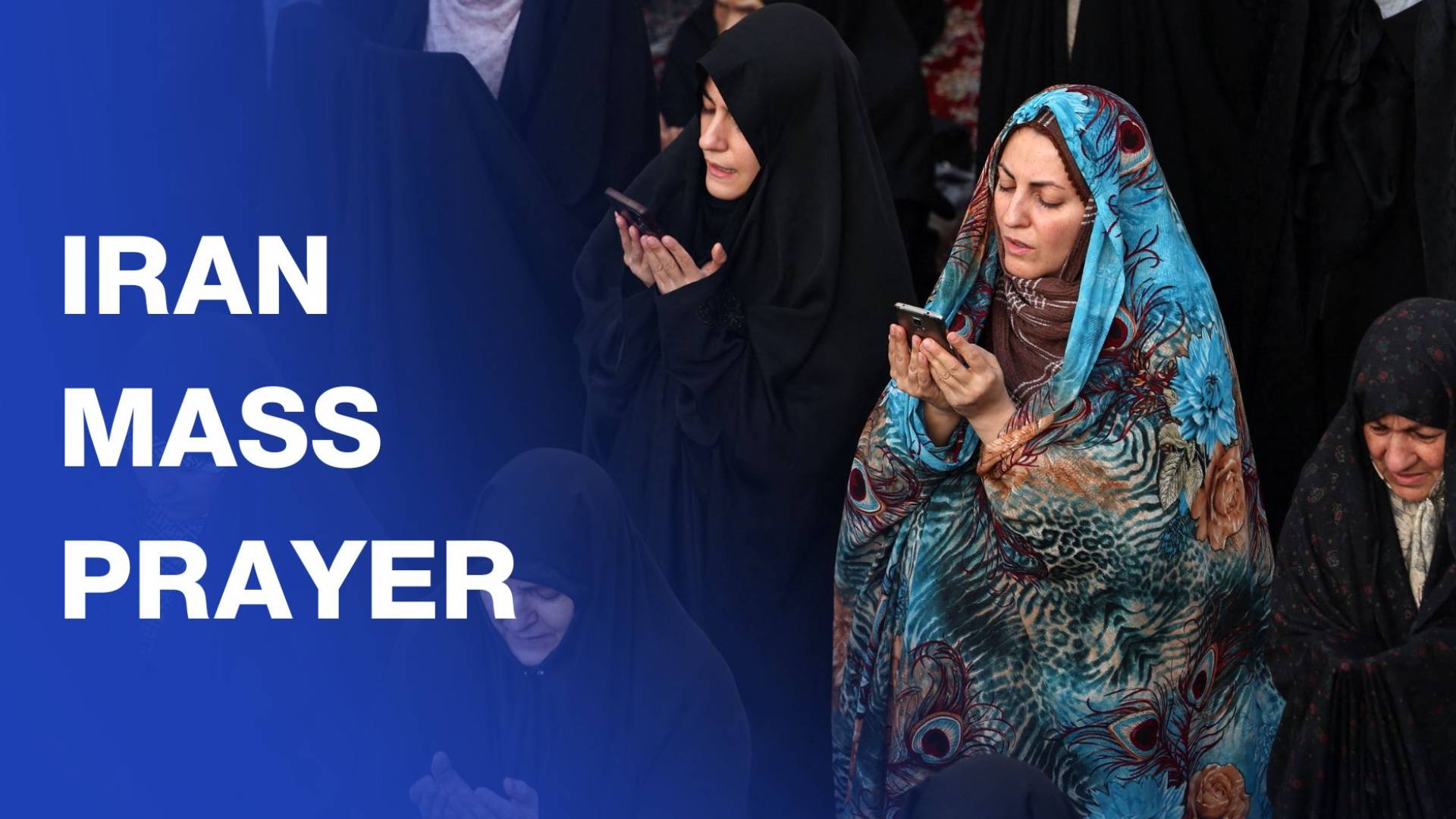 Iranians hold prayer for rain as they battle worst drought in decades