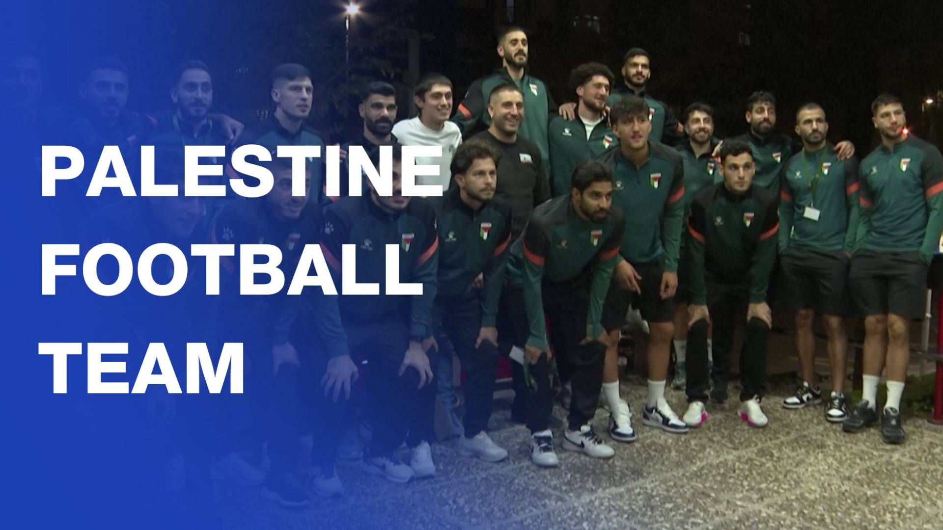 Palestine football team trains in Bilbao ahead of match with Basque Country