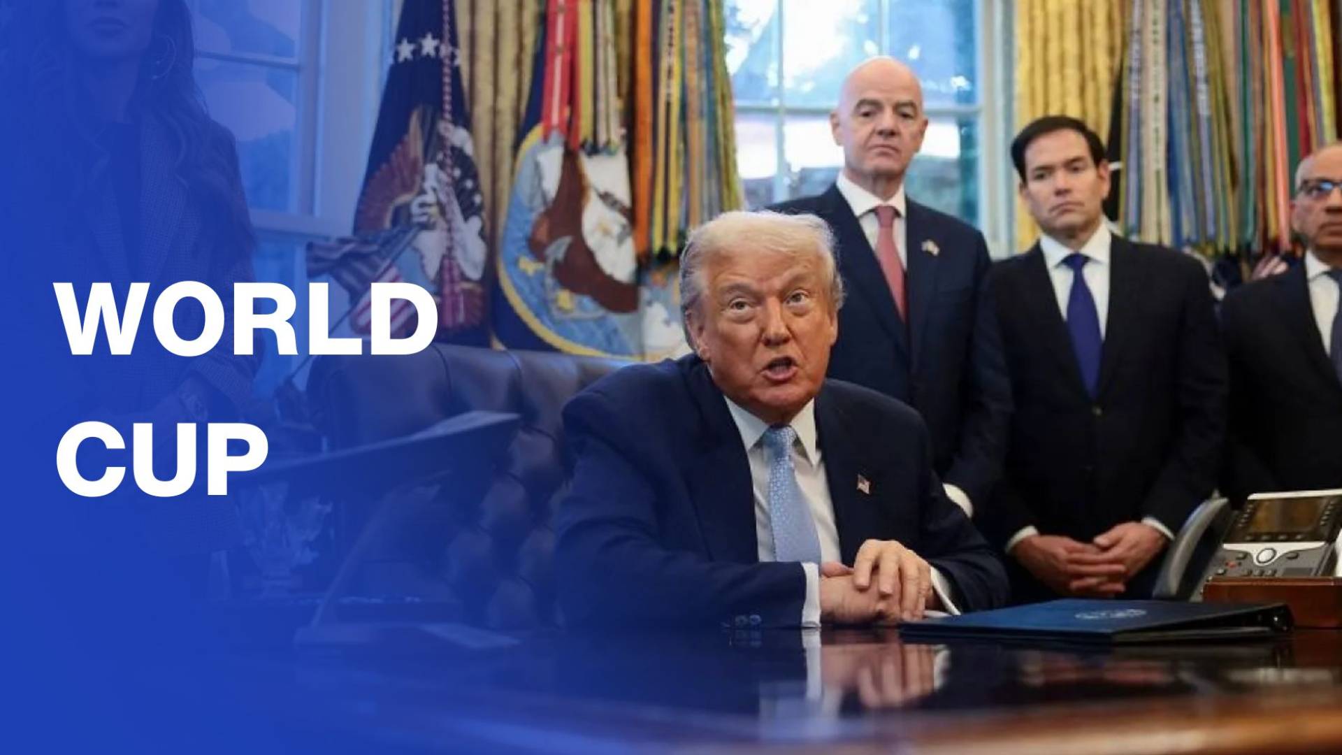 Trump unveils fast track visas for World Cup ticket holders