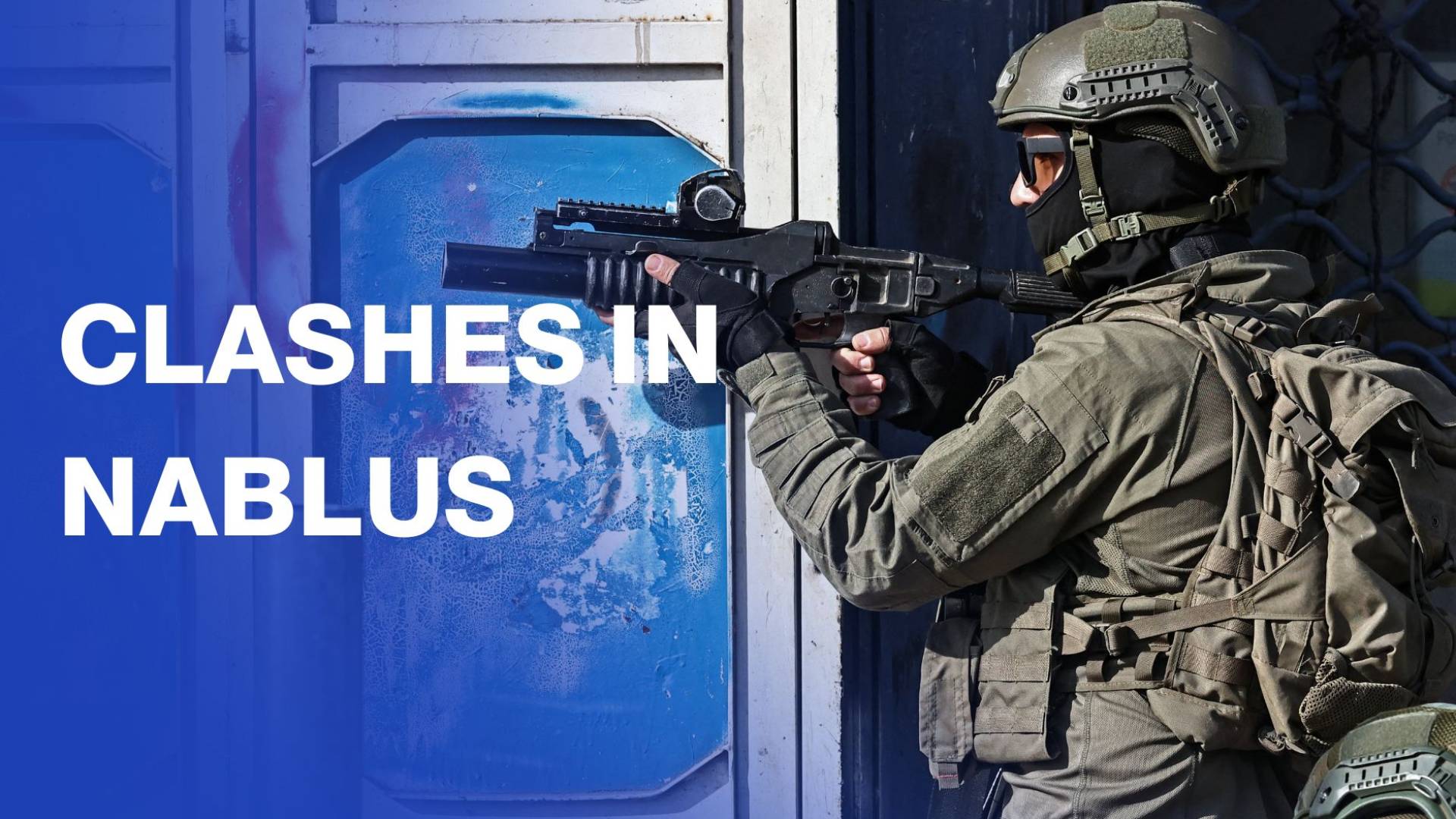 Palestinians clash with ‘Israeli’ forces during West Bank raid