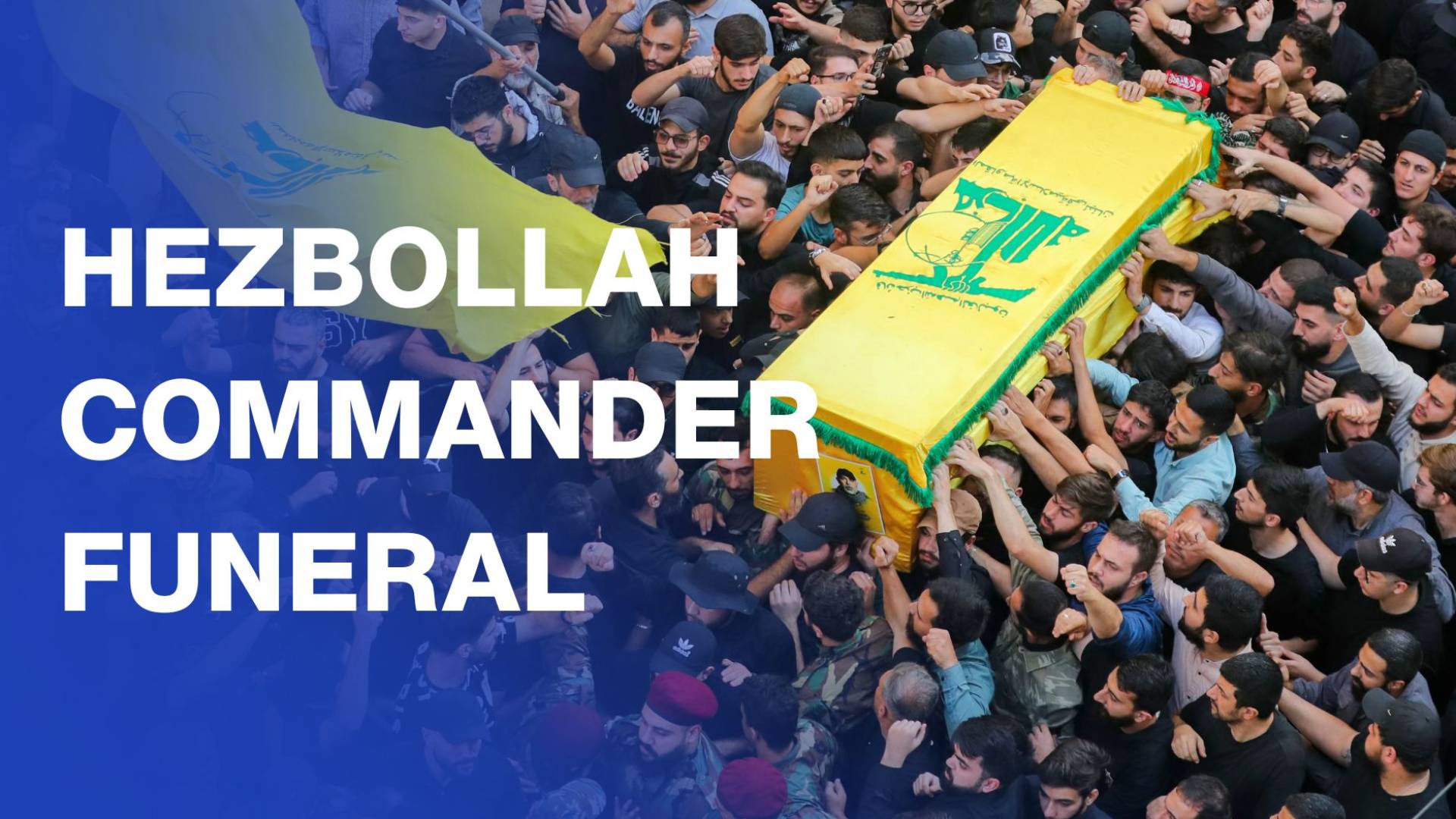 Hezbollah holds funeral for top commander killed in ‘Israeli’ strike