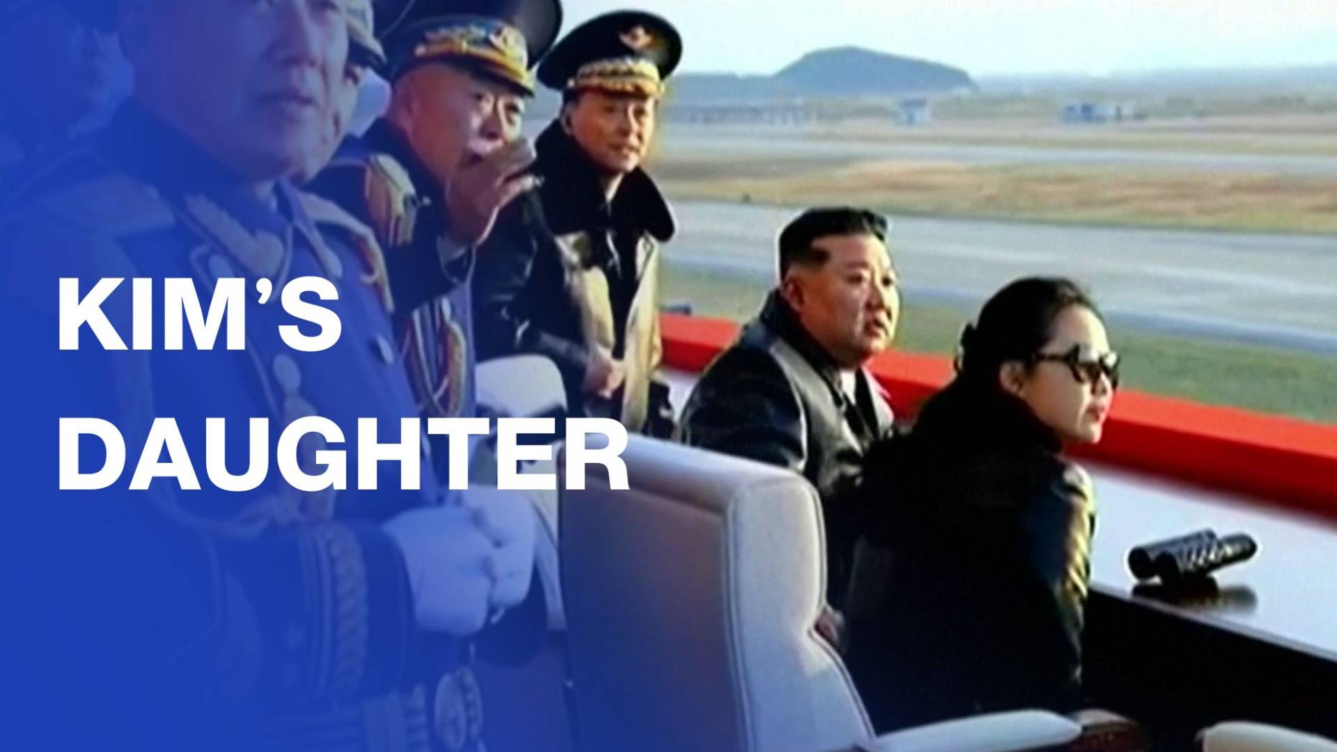 Kim Jong Un and daughter attend Air Force 80th Anniversary show