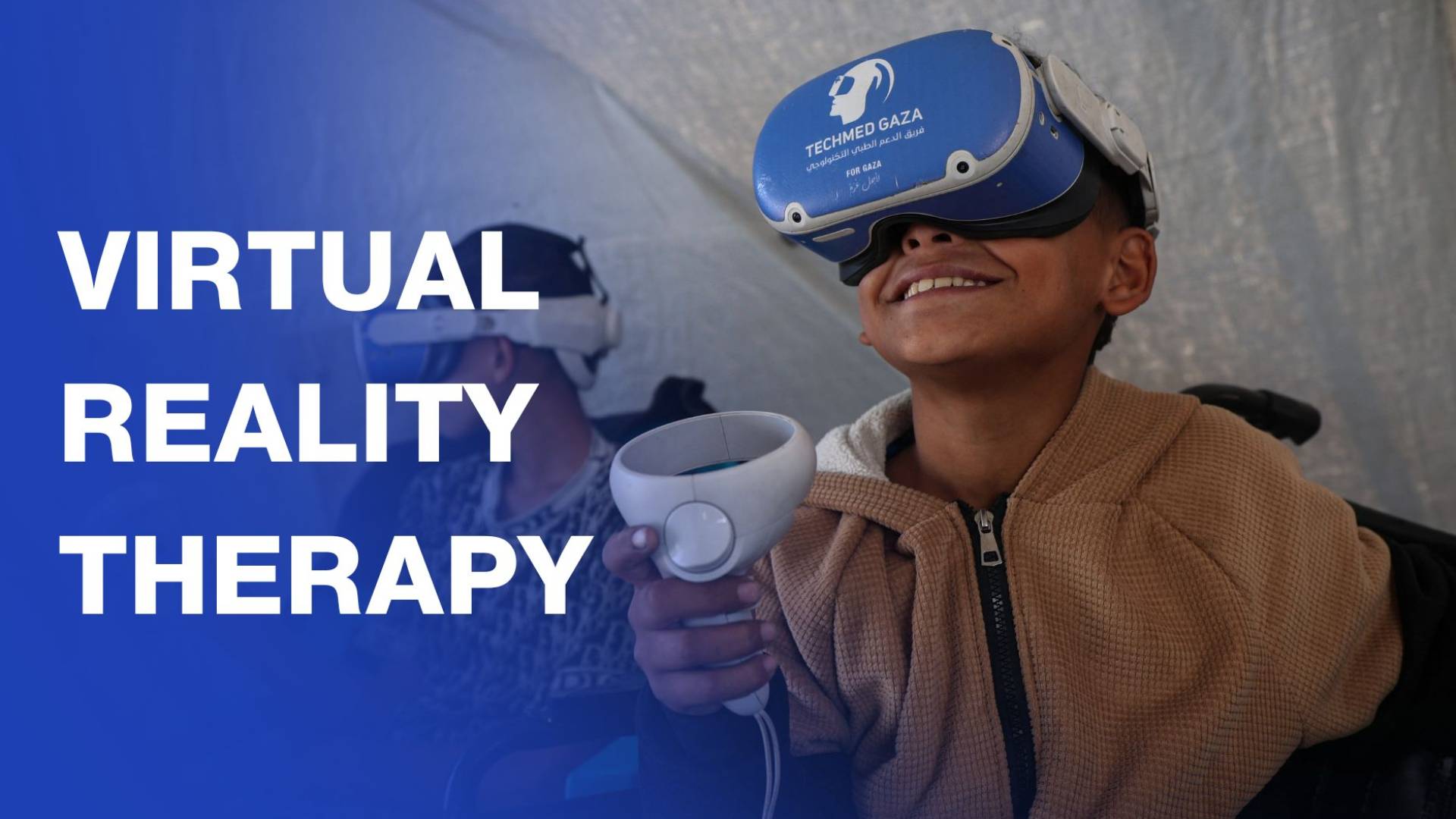 War-affected Gaza kids find relief through VR therapy