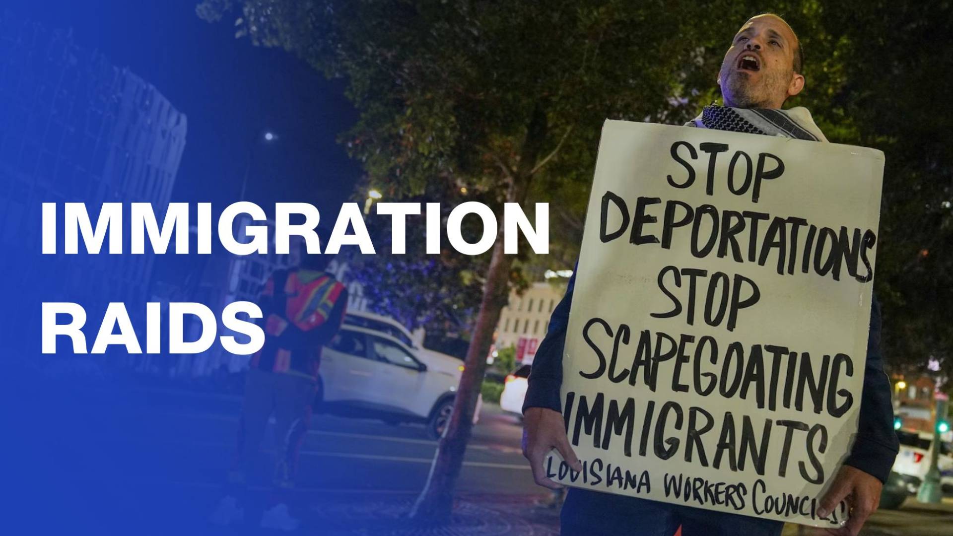 Immigration crackdown hits New Orleans neighborhoods: US agents in action