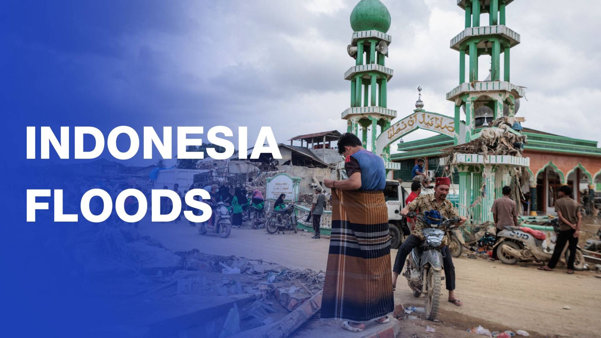 Aceh Mosque holds first Friday prayer since Indonesia's devastating floods