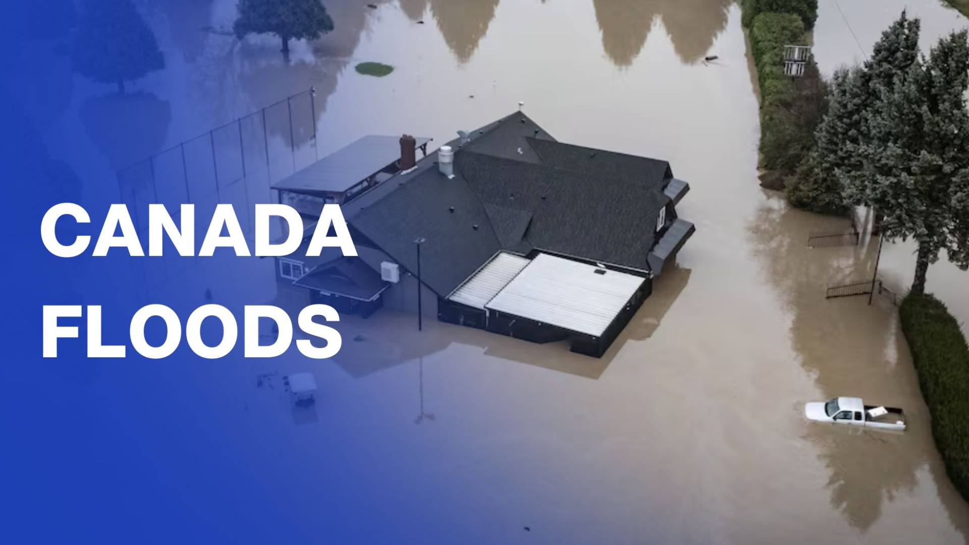 Canada floods submerge highways and residential areas