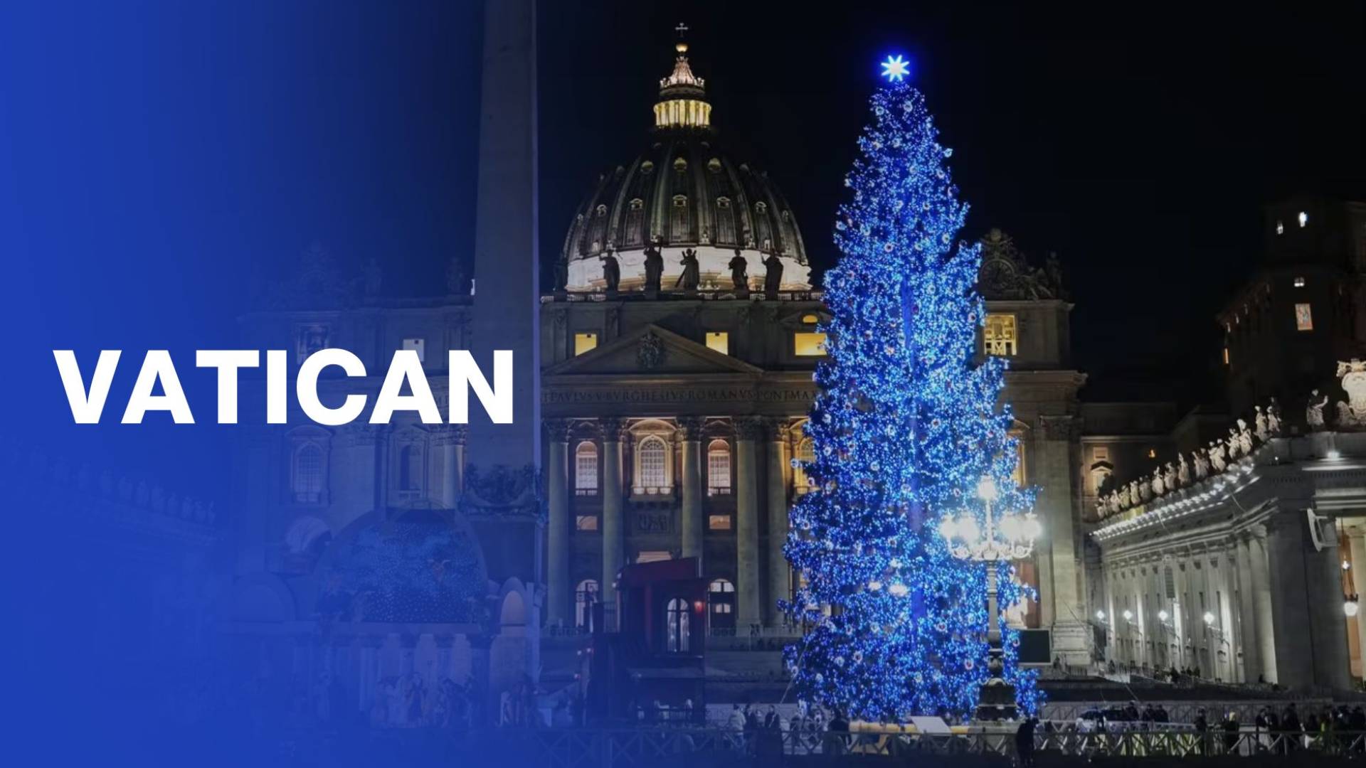Vatican celebrates Christmas with Nativity scene