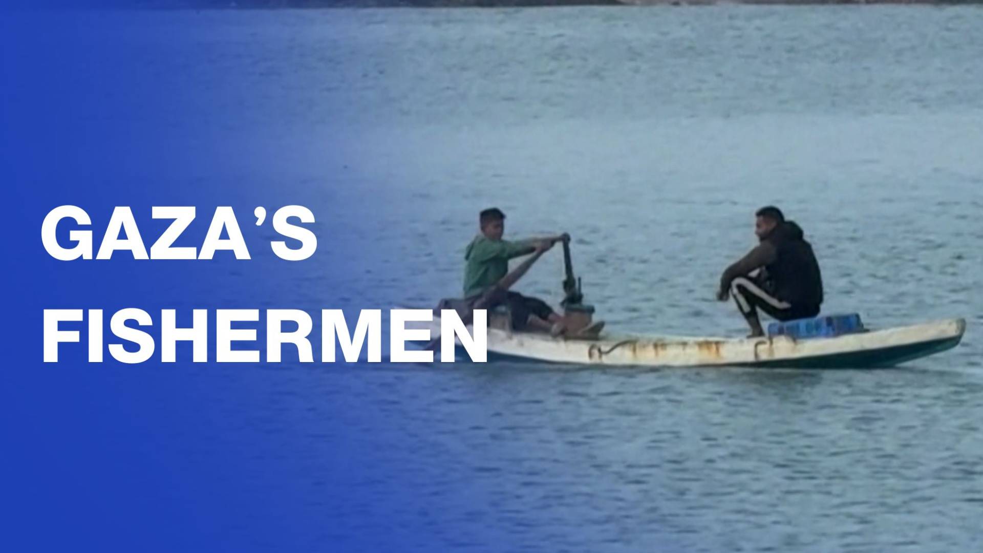 Gaza fishermen struggle amid lack of resources