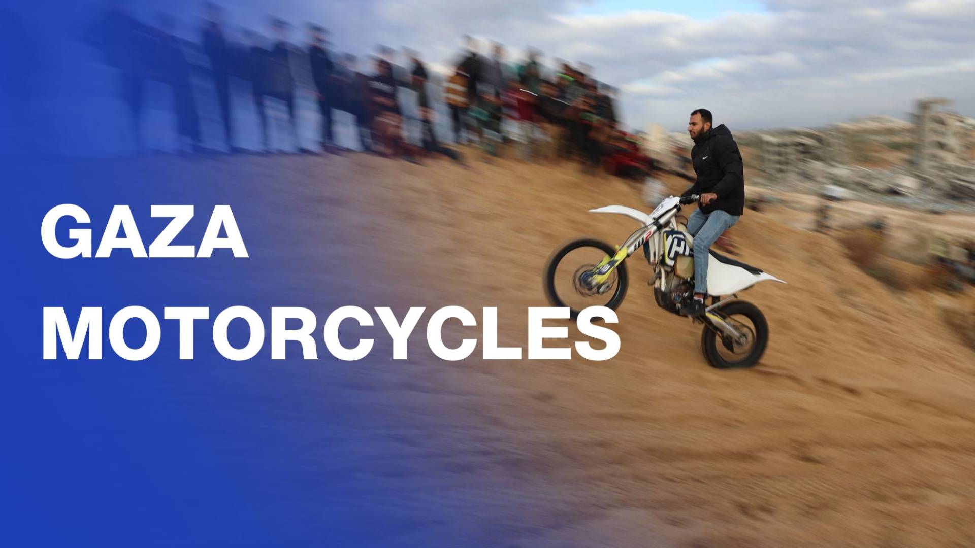 Gaza's motorcycle scene roars back to life after two-year suspension