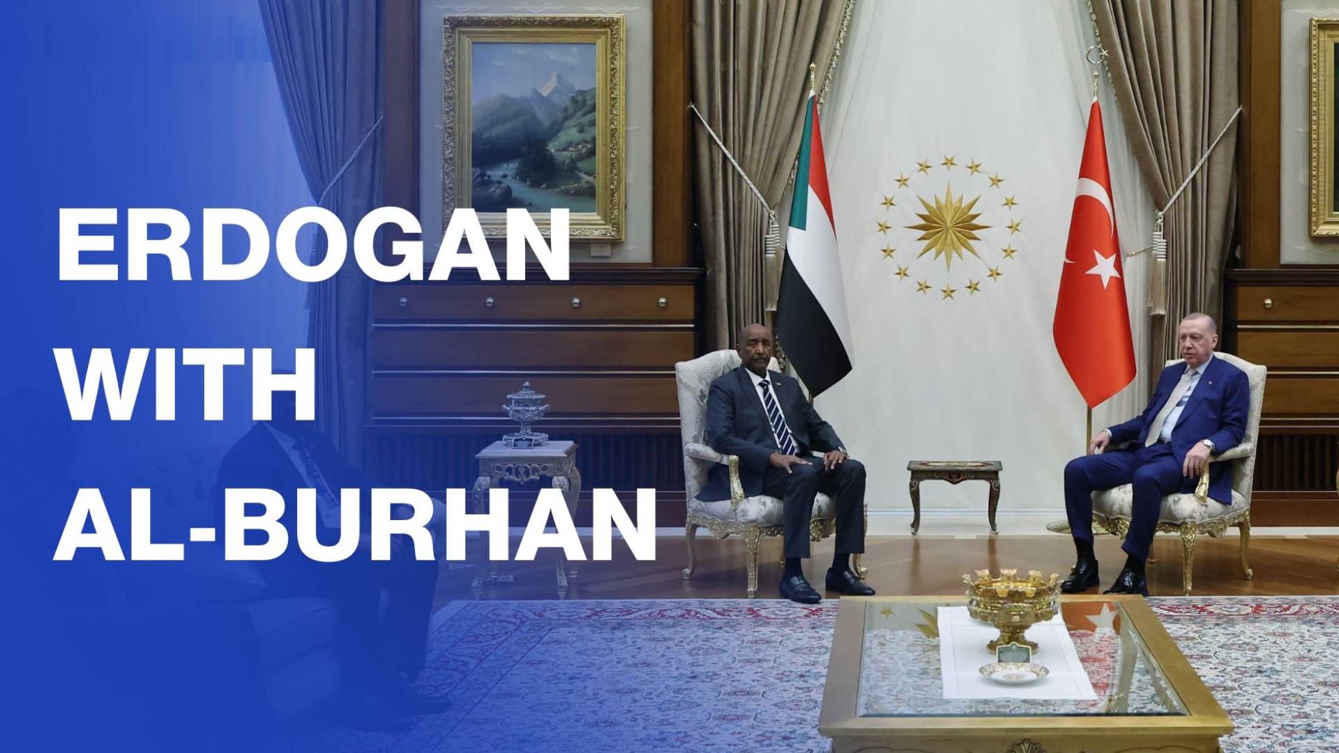 Turkey's President Erdogan meets Sudan army chief Abdel Fattah al-Burhan
