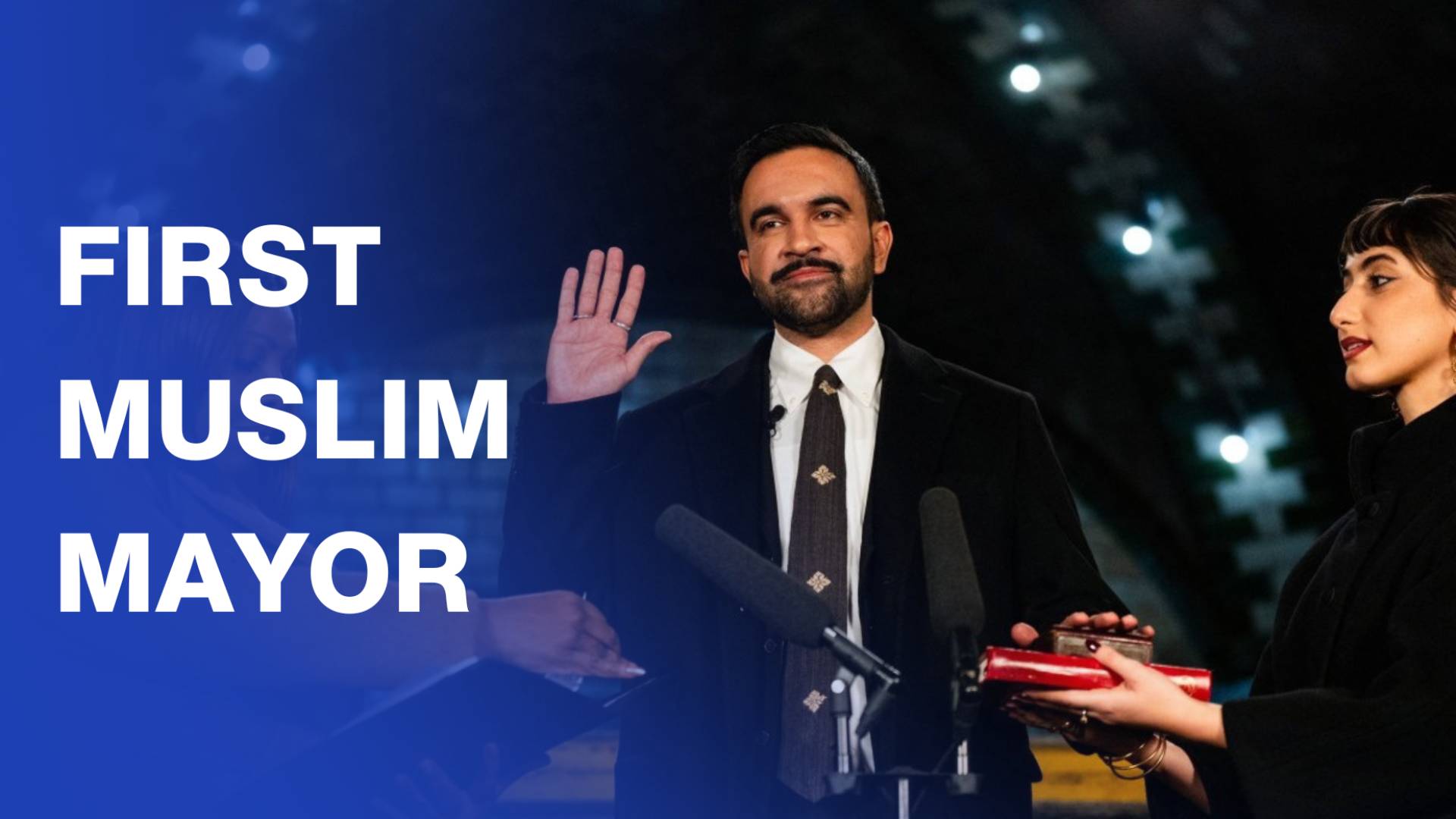 Zohran Mamdani sworn in as New York mayor