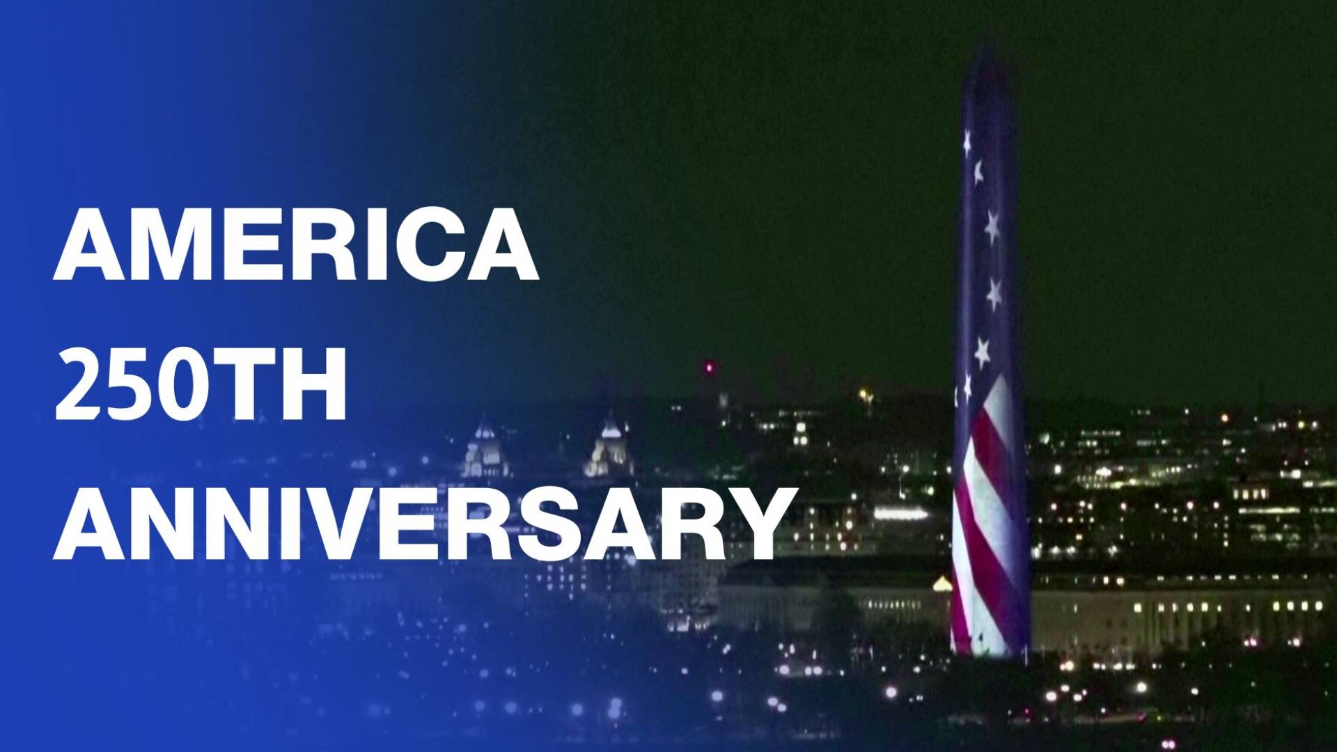 Washington Monument show kicks off America's 250th anniversary celebrations