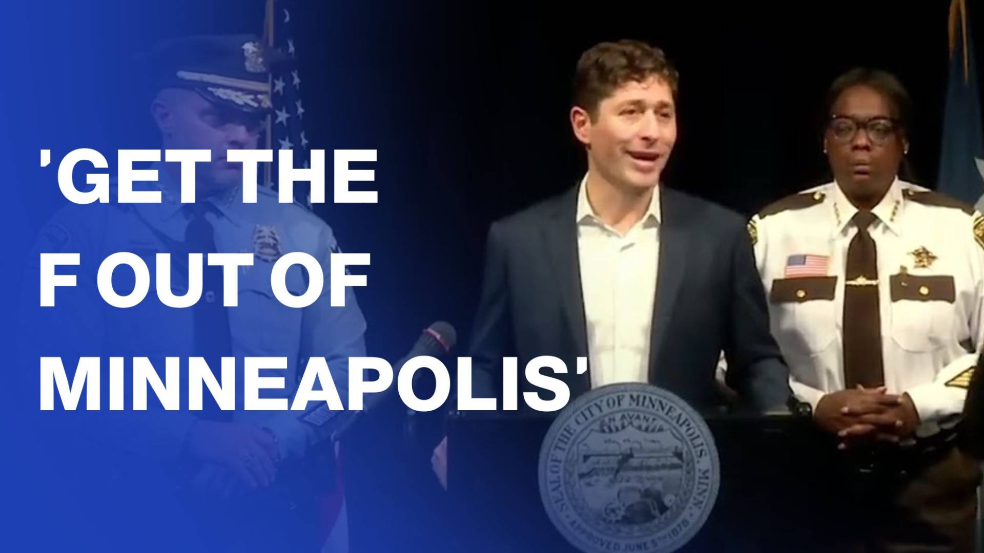 Mayor tells ICE 'Get the f out of Minneapolis' after woman fatally shot