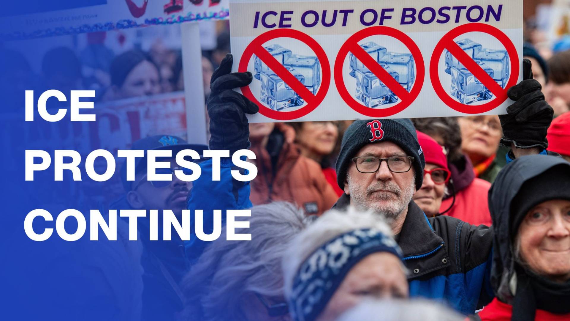 Thousands rally in Minneapolis after woman fatally shot by ICE agent