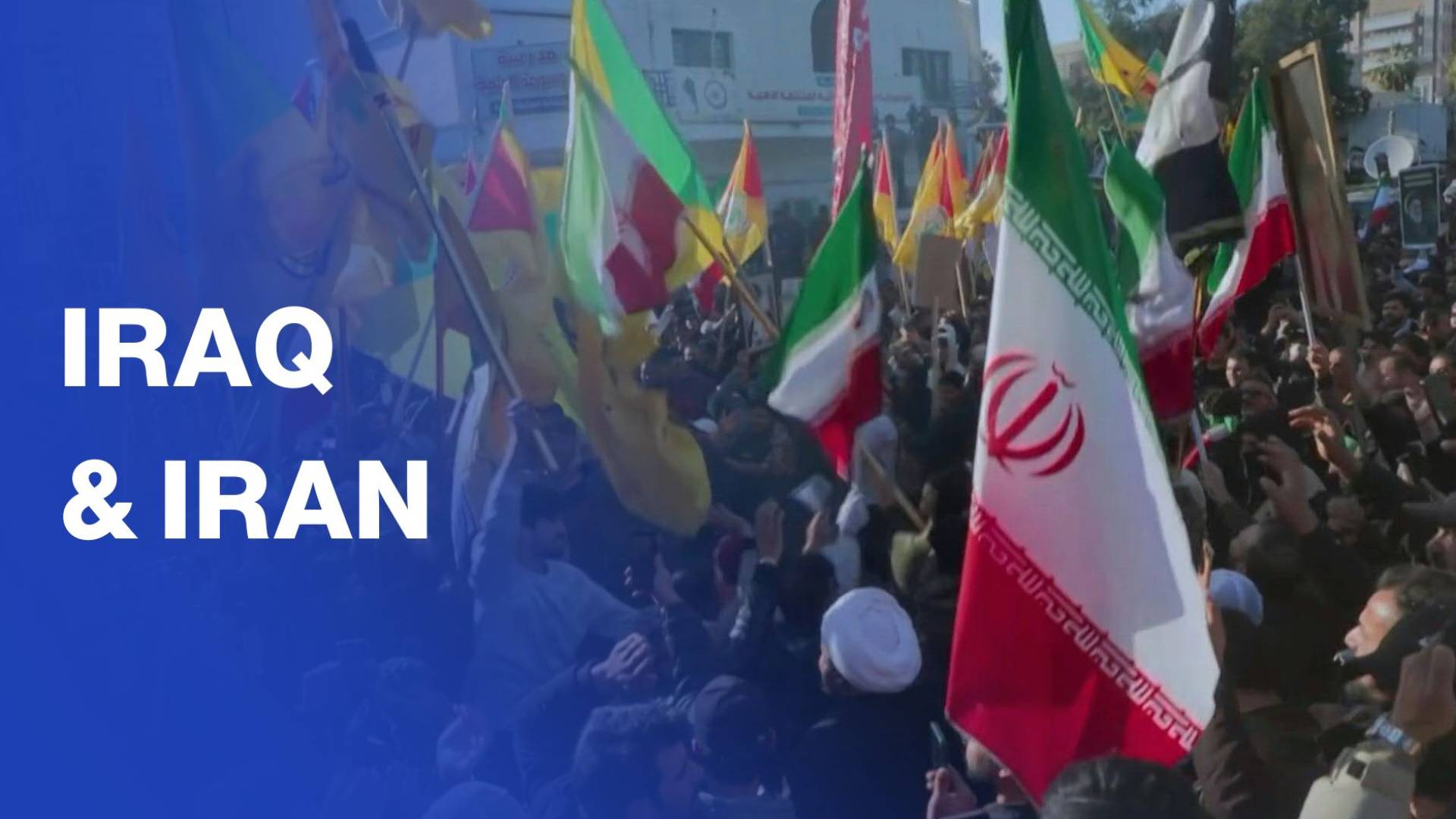 Iraqis protest US, ‘Israel’ outside Iranian embassy