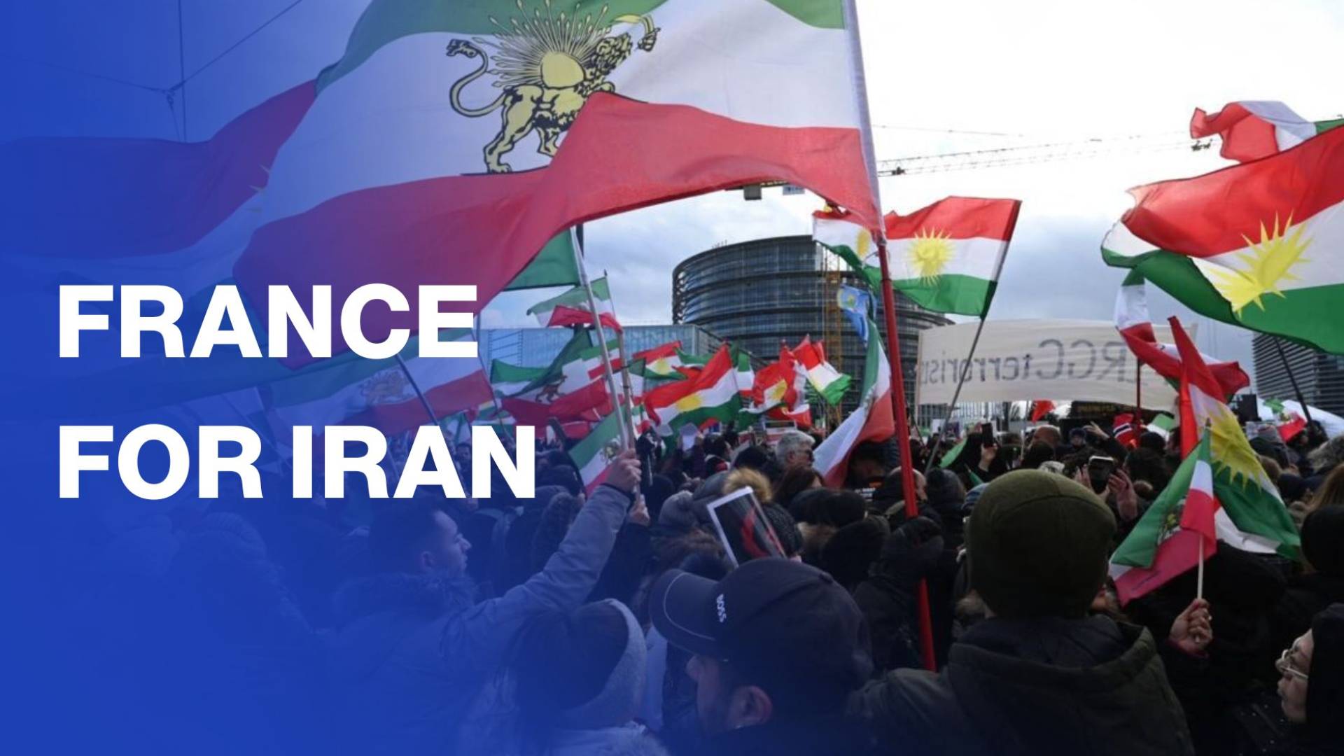 Thousands march in France to support Iranian protesters