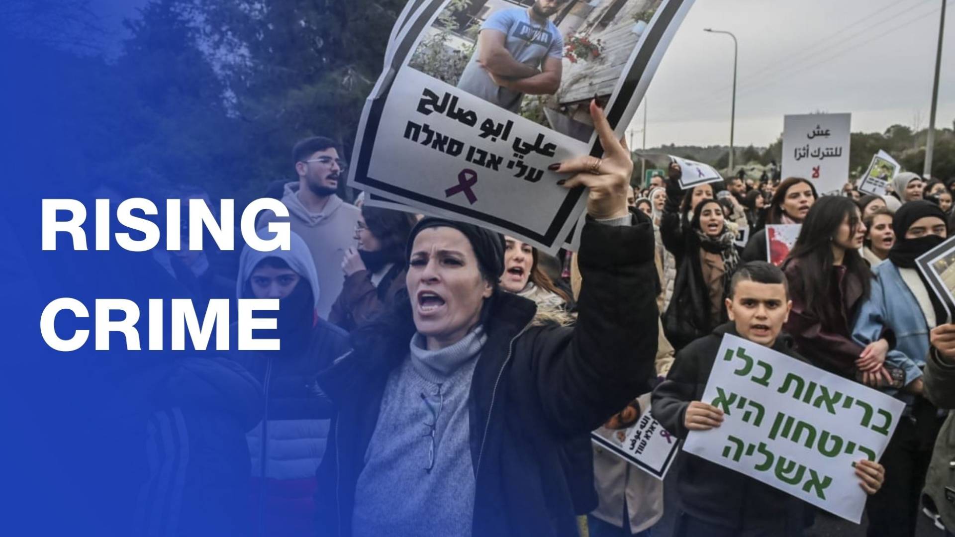 Tens of thousands rally against rising crime