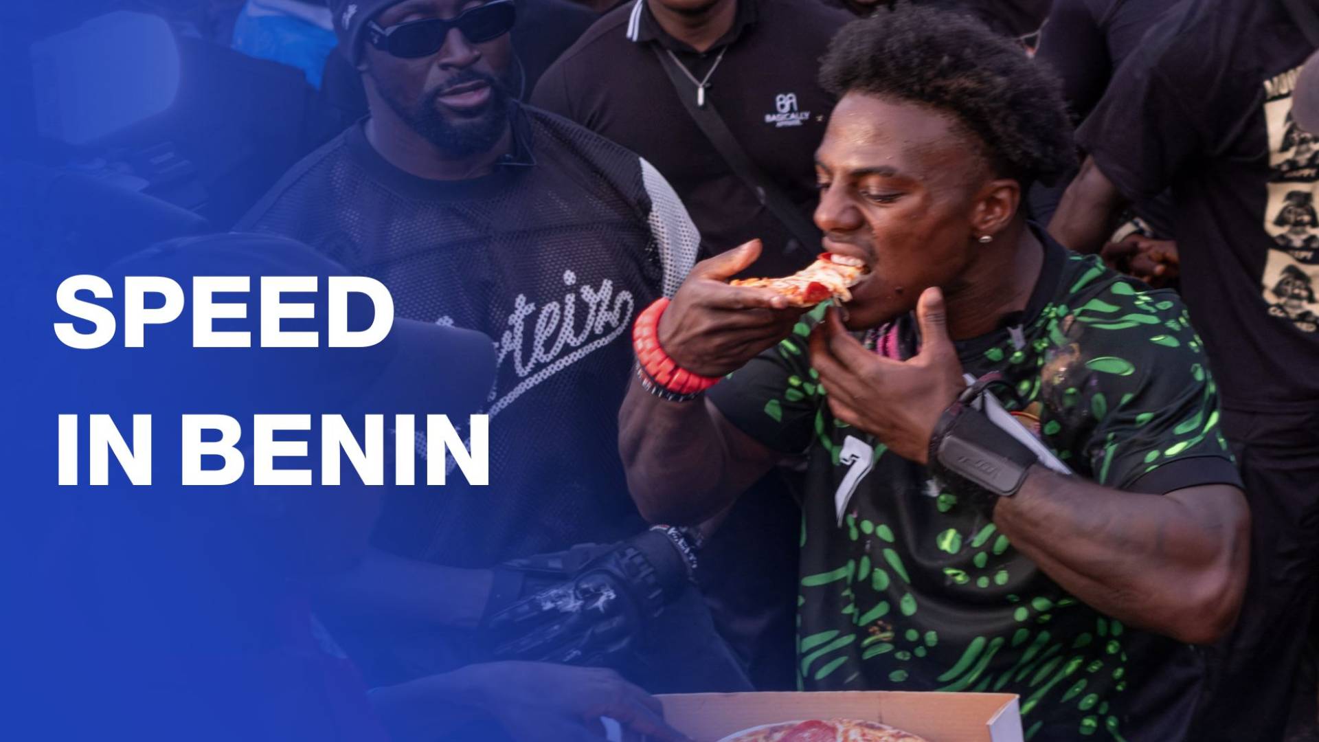 YouTuber IShowSpeed greeted by crowds in Benin during Africa tour