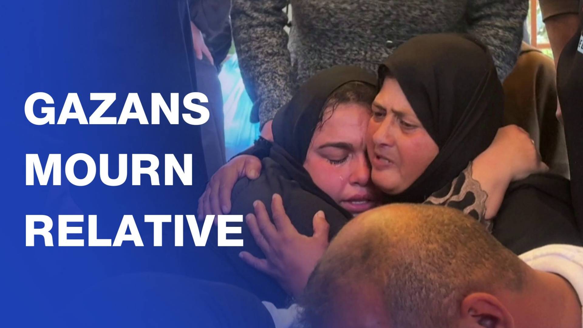 Gazans mourn relative killed by sniper near “Israeli Yellow Line”