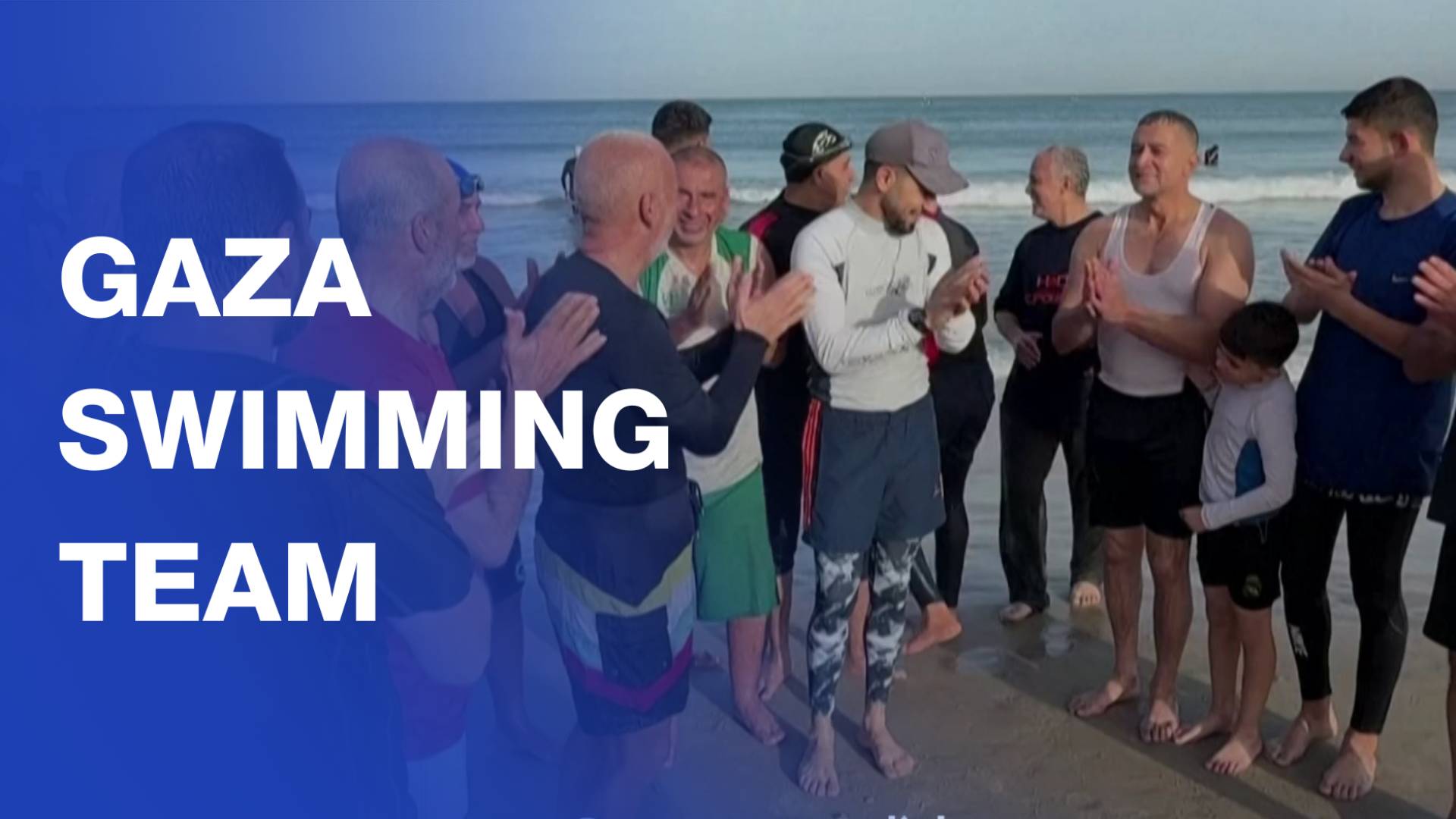 Training amidst ruins: The Gaza swimming enthusiasts team