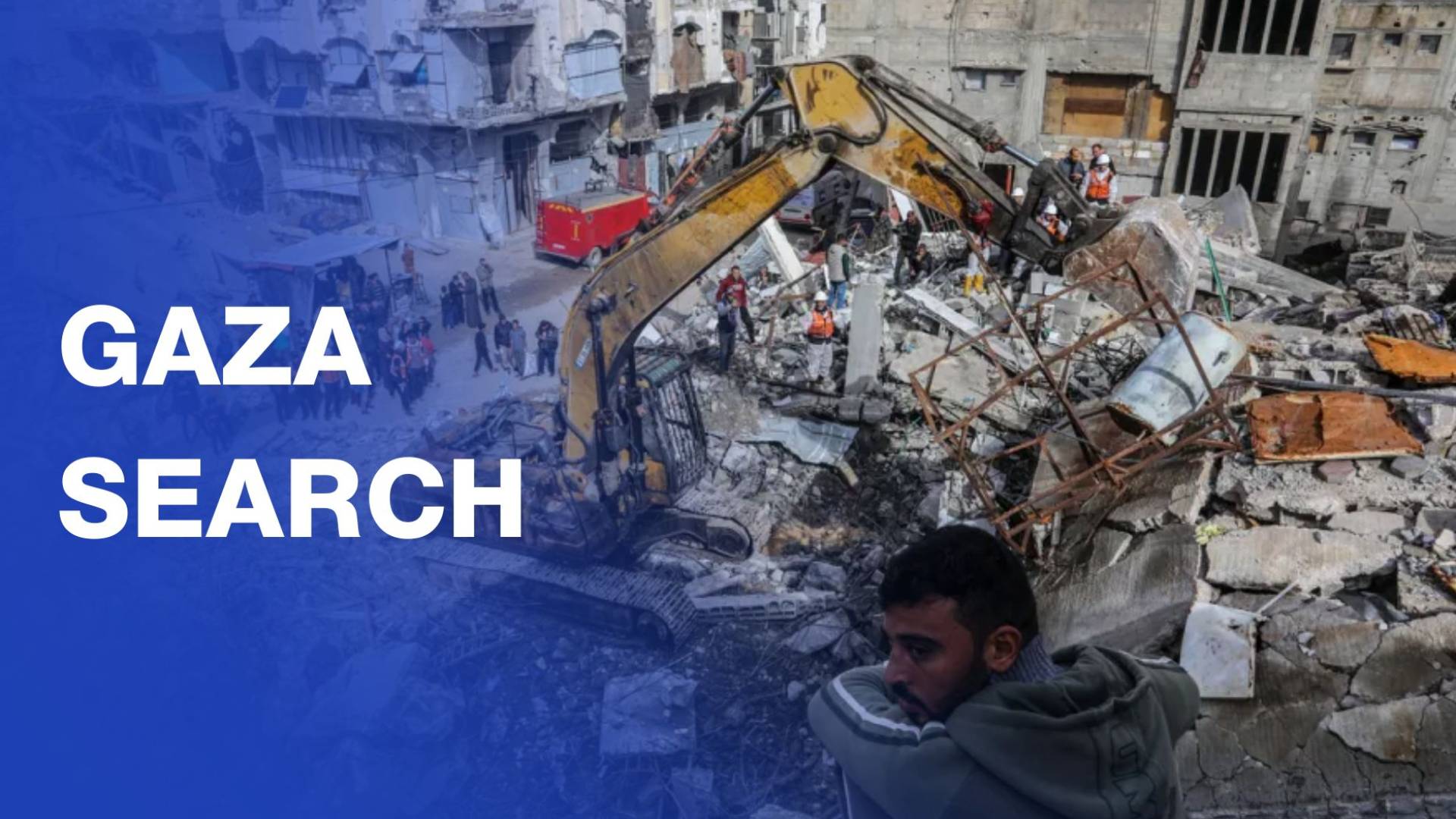 Civil defense teams search for remains after Gaza war