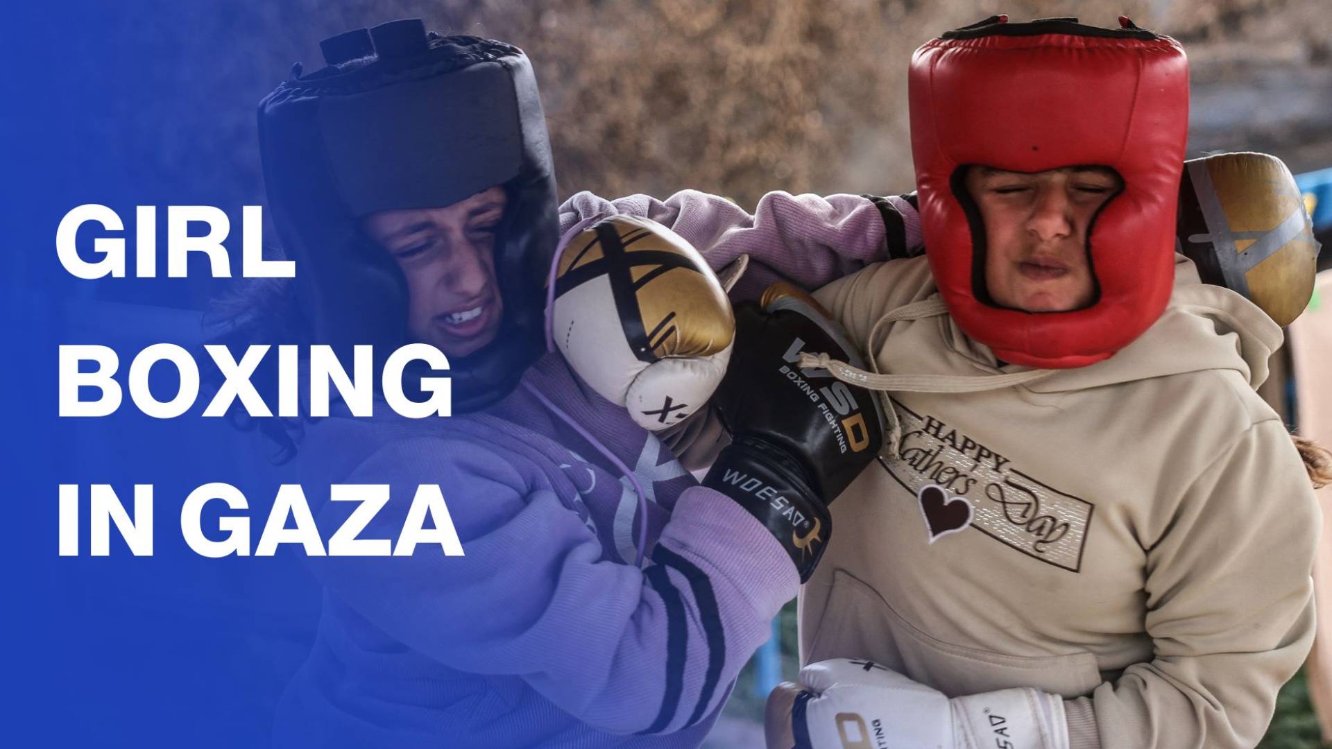 Boxing: Gazan girls resort to sport to overcome war trauma