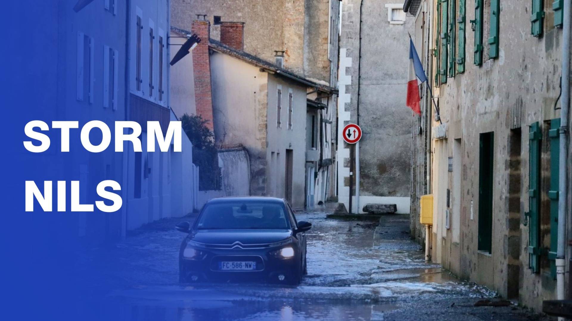 Storm Nils tears through southwest France