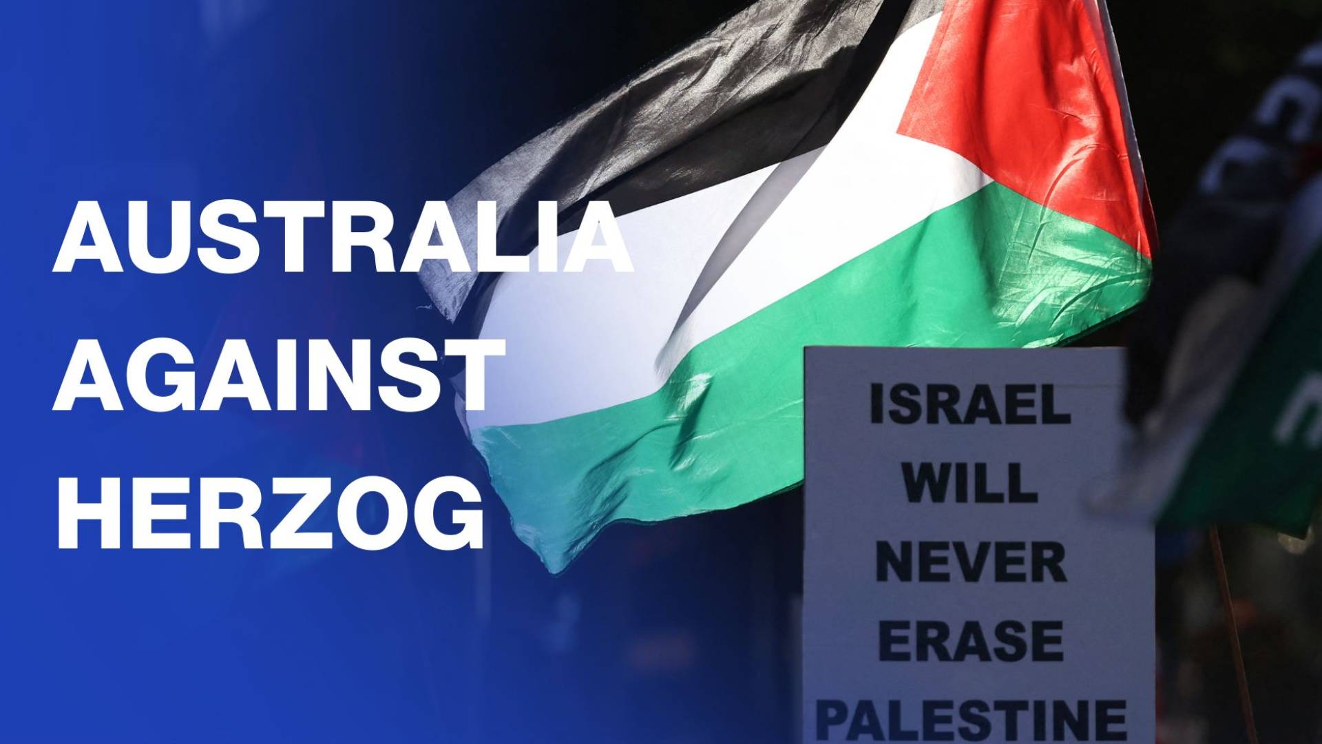 Australians in Melbourne protest ‘Israel’ president's visit
