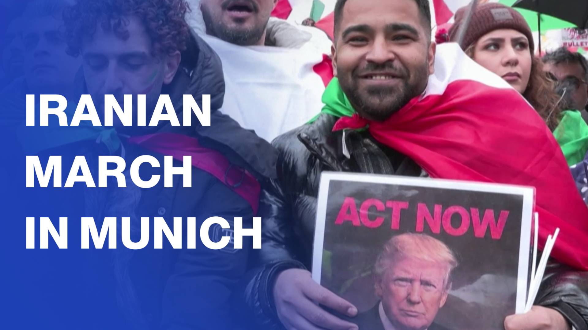 Hundreds of thousands join Iran demonstration in Munich