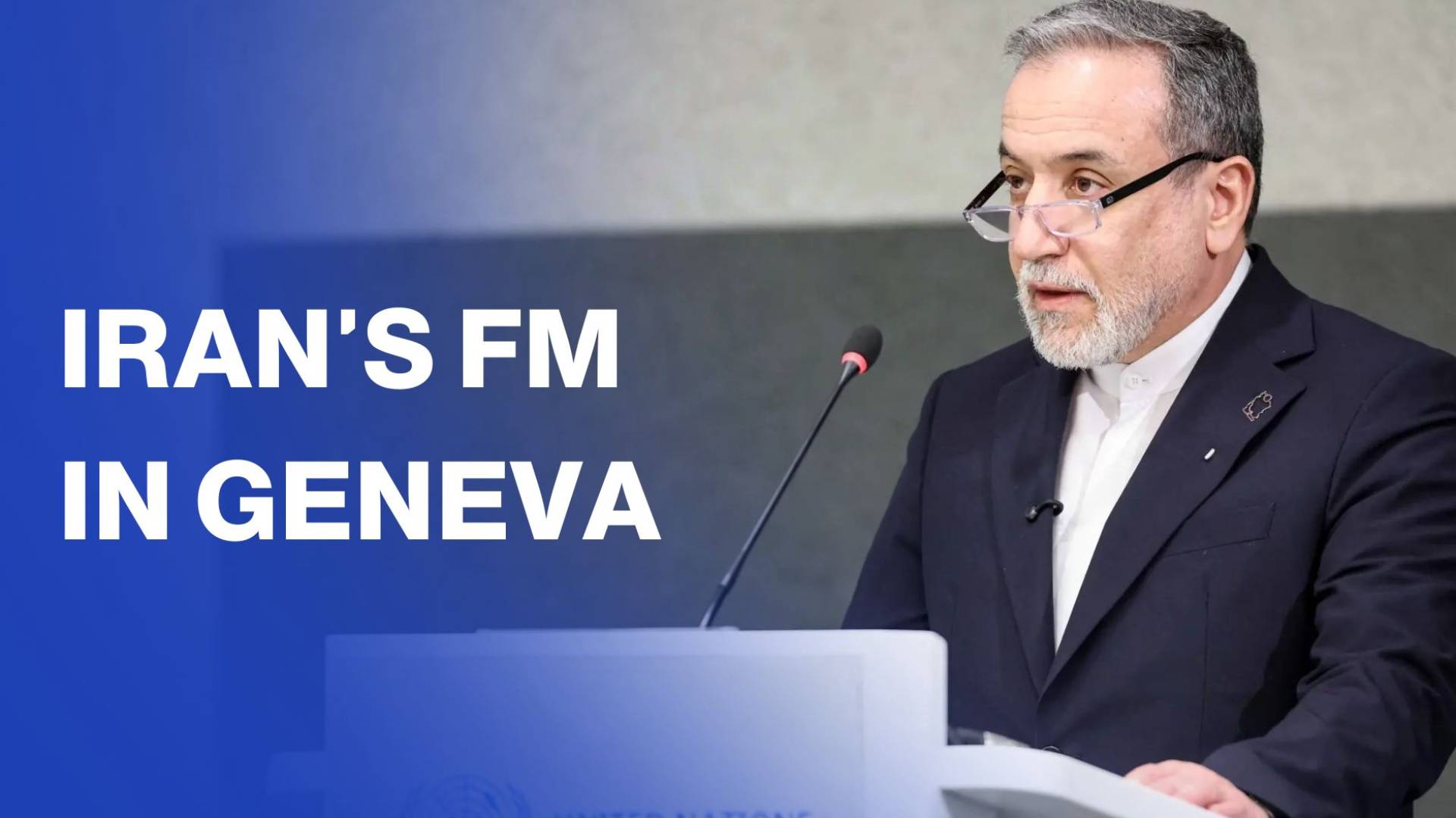 Iran's FM says met with IAEA to discuss 'cooperation' and achieving agreement with US