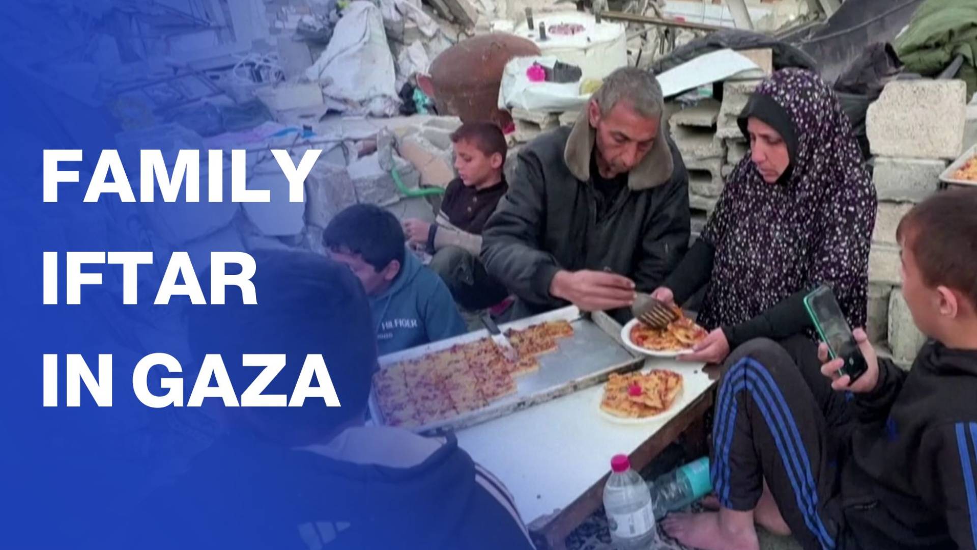 Despite the war in Gaza, Ramadan brings a moment of joy for this family