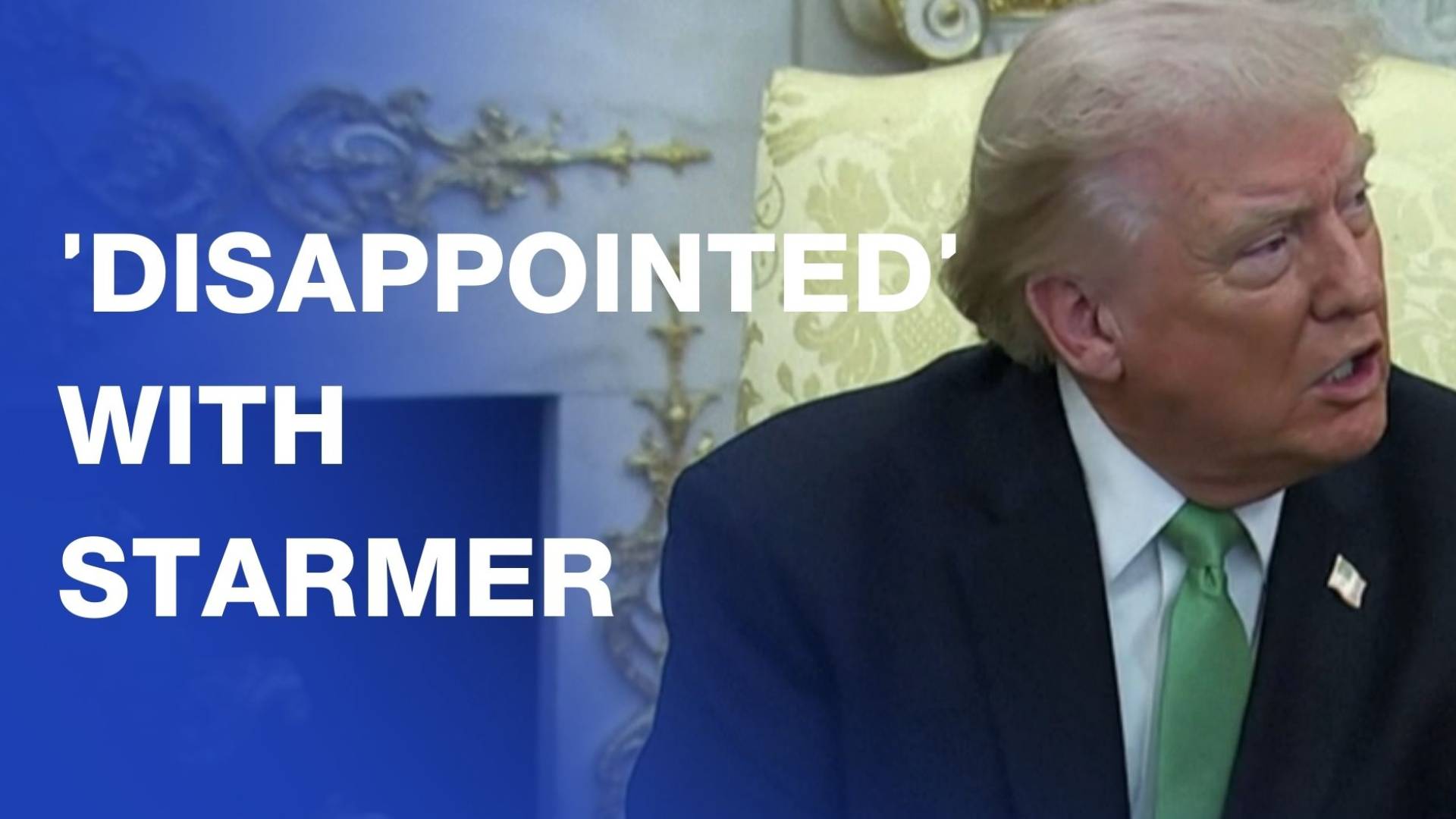 Trump 'disappointed' with Starmer for not backing US war against Iran