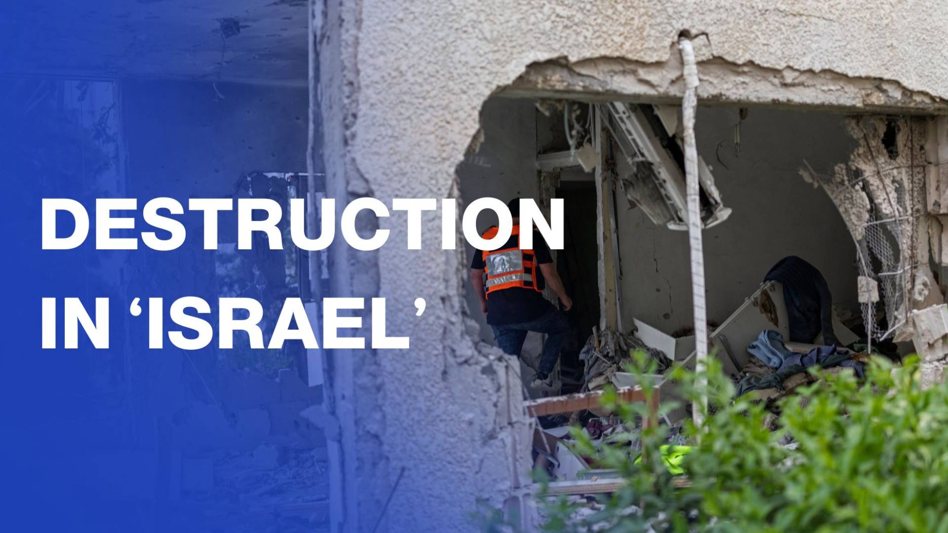 Damage in ‘Israel’ after Iranian missiles