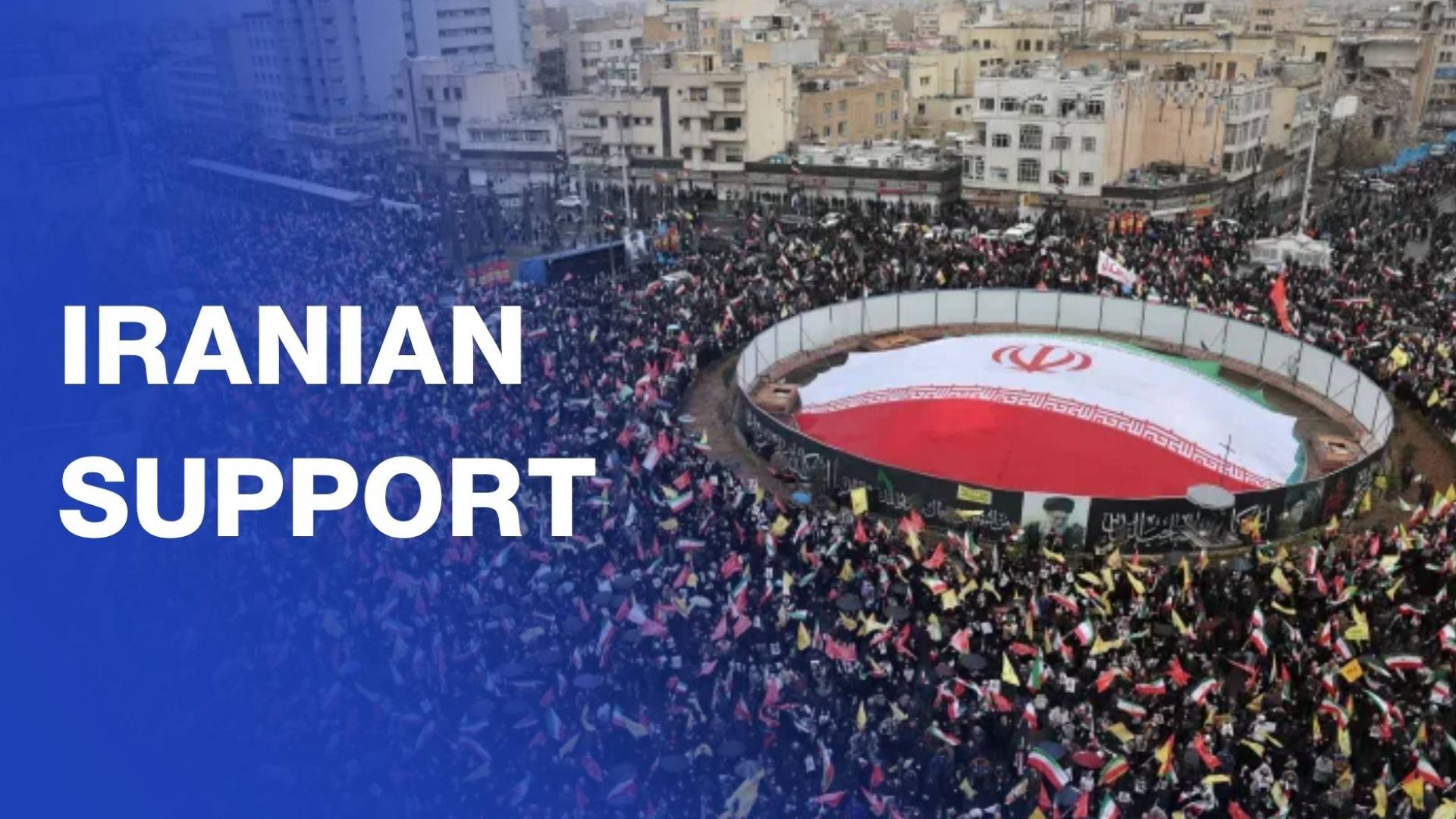 “Death to Trump”: Iranians rally in Tehran in support of leadership