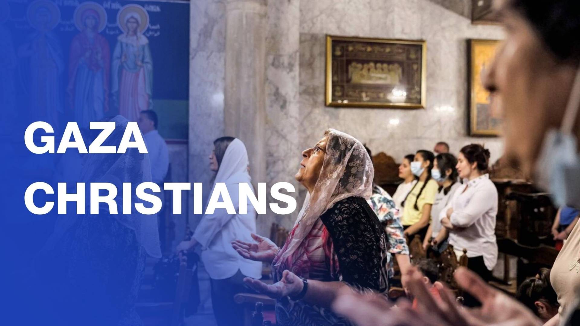 Gaza Christians hold Palm Sunday procession