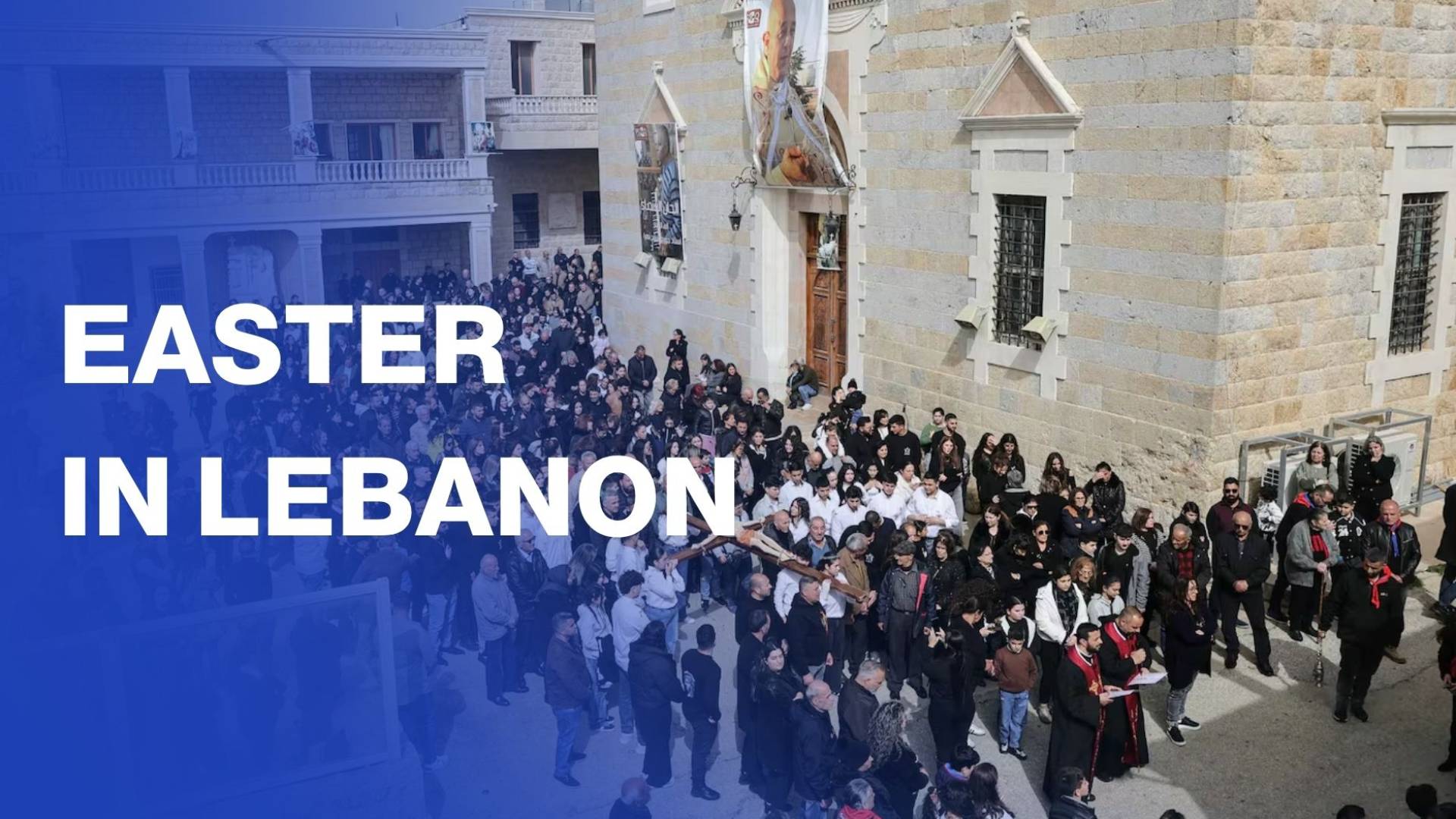 Lebanese Christians mark Easter with solidarity and tears amid strikes