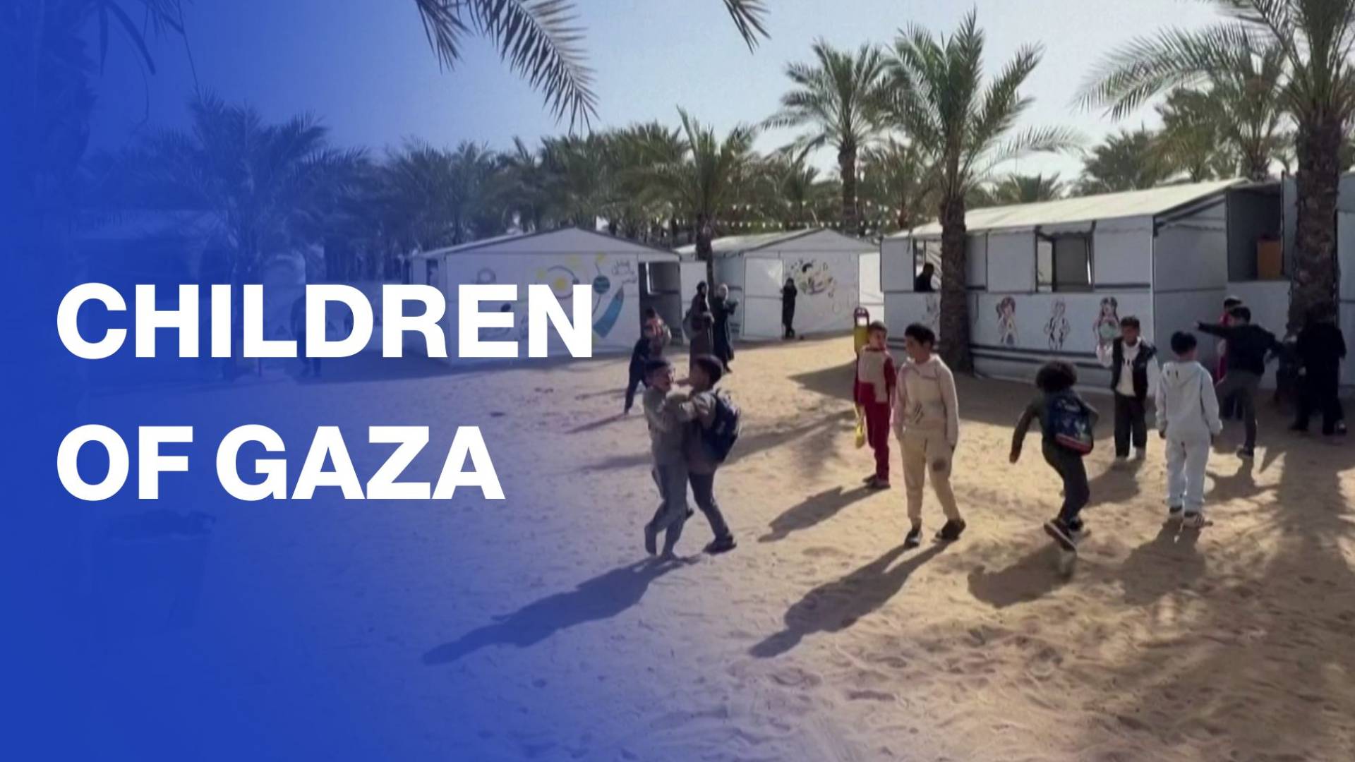 Deir el-Balah camp helps Gaza's children recover from war