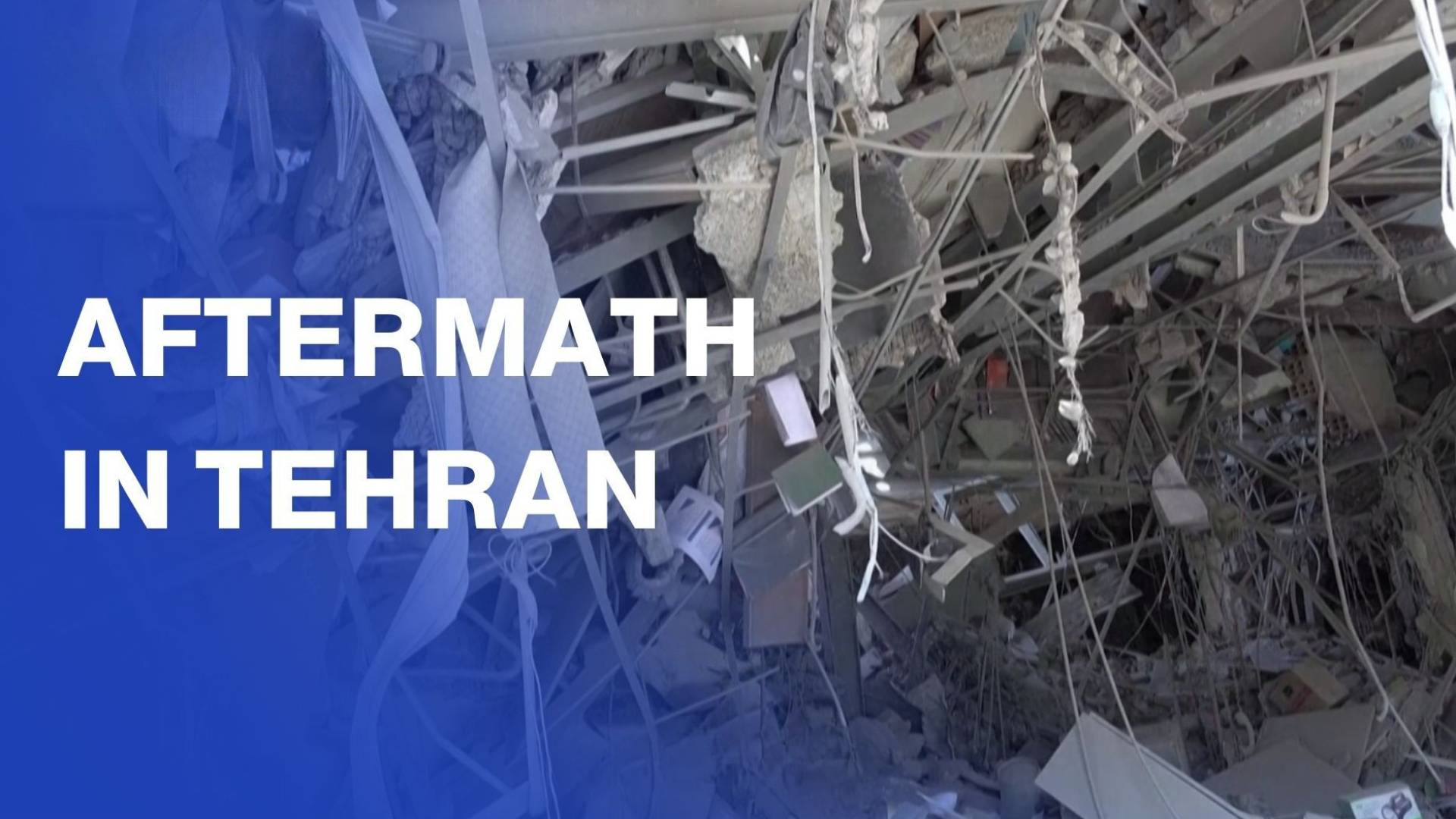 Aftermath of strike at Tehran's Sharif University of Technology