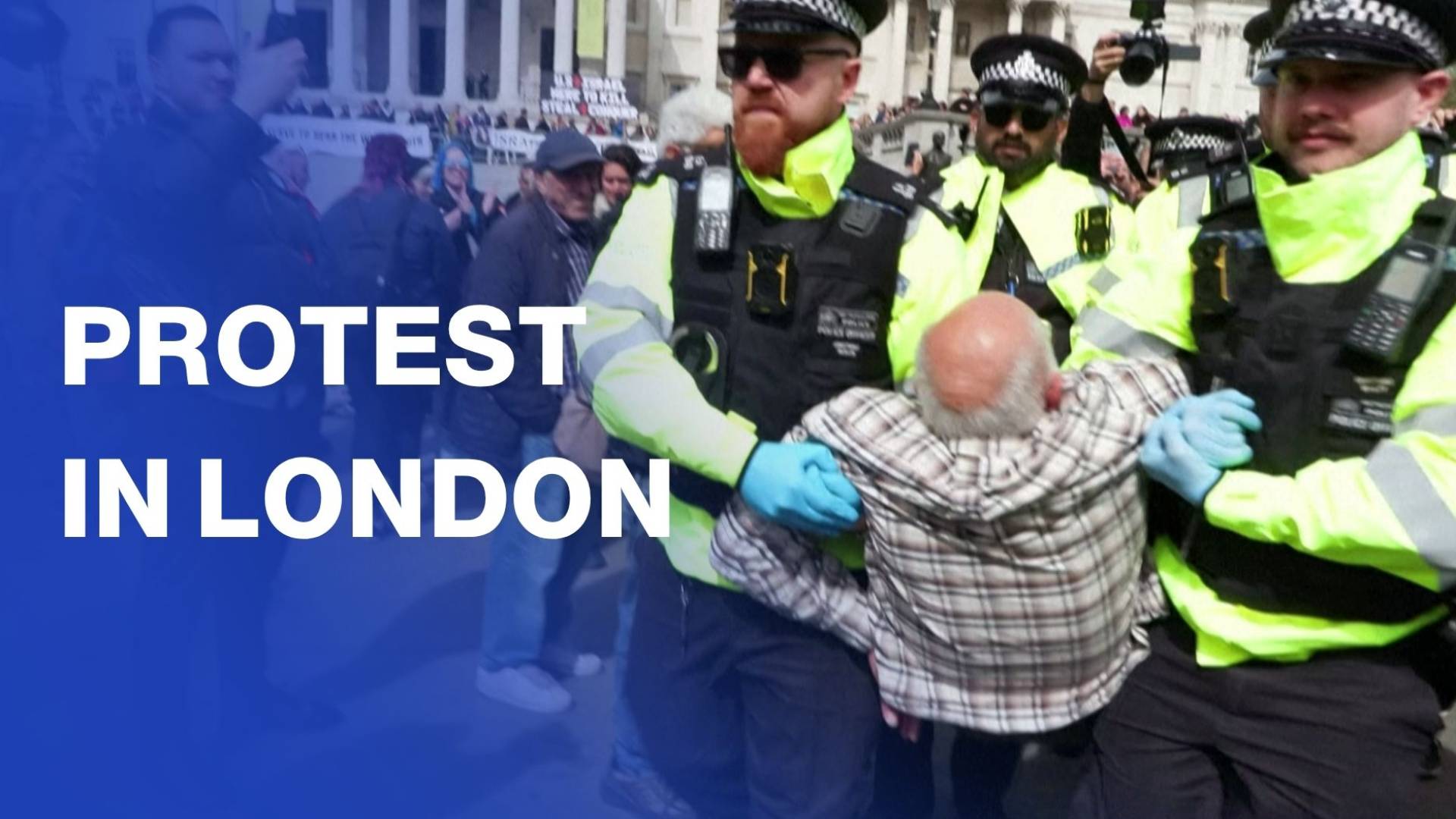 Police arrest attendees of Palestine Action rally