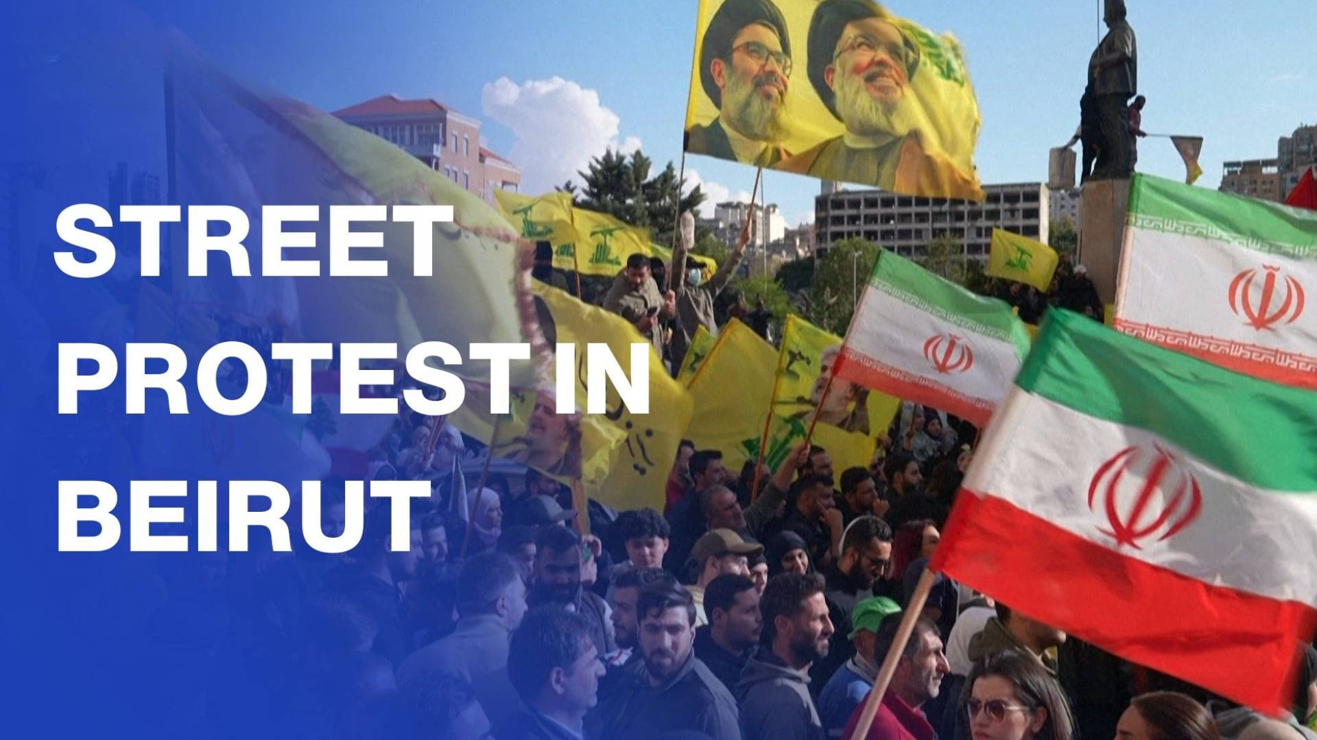 Hezbollah supporters protest planned Lebanon-'Israel' talks