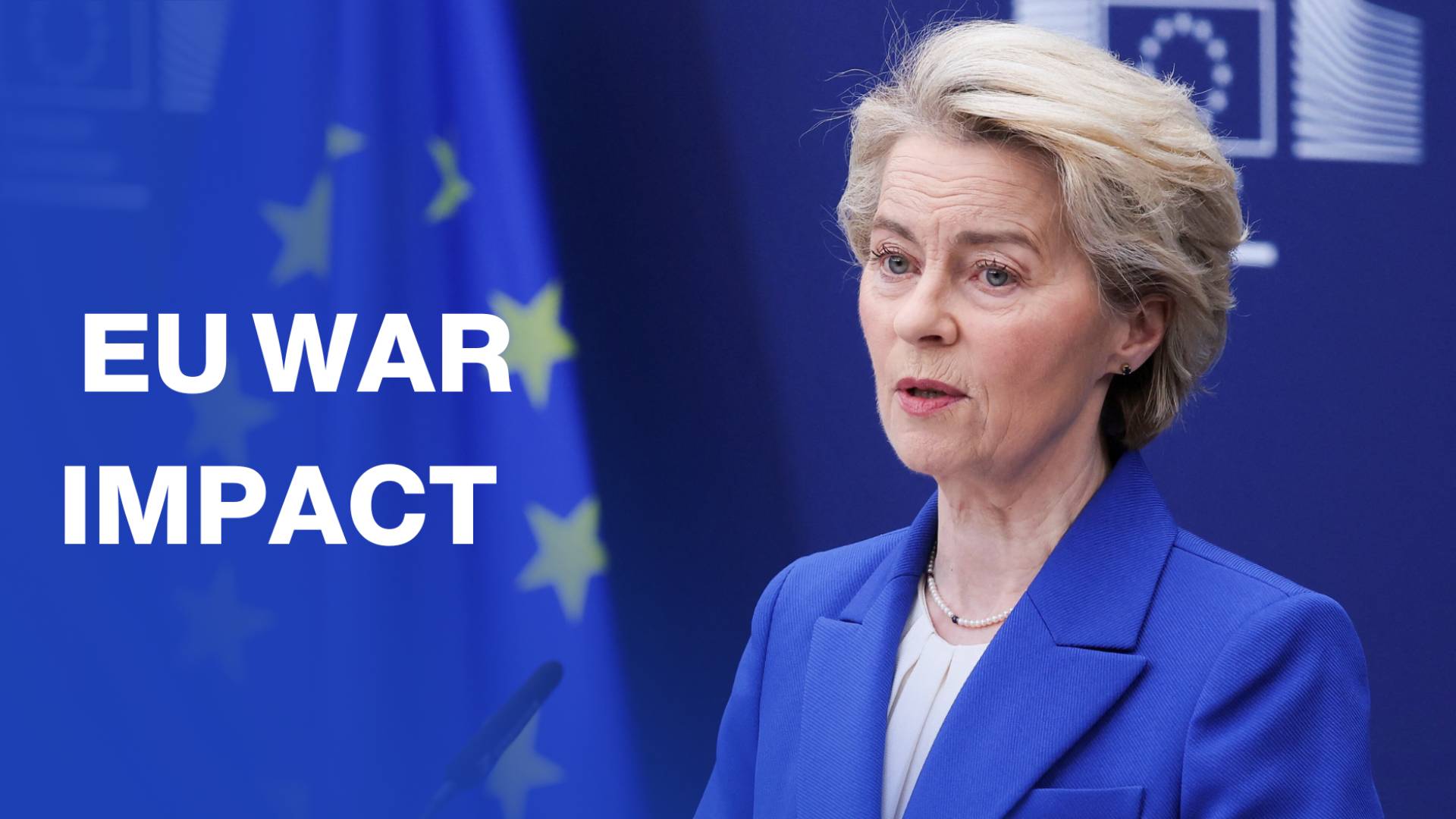 Von der Leyen denounces 'enormous impact' of Iran war on the EU