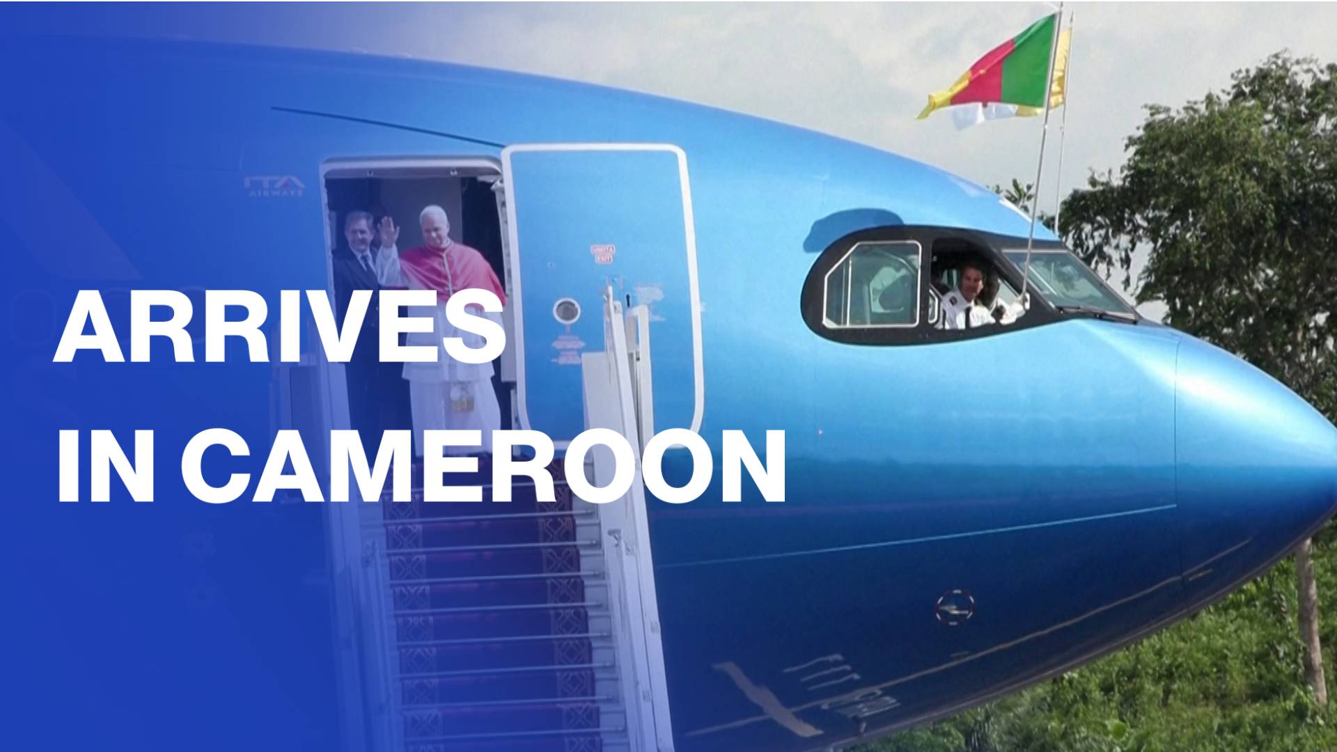 Pope Leo XIV Arrives in Cameroon on Africa Tour