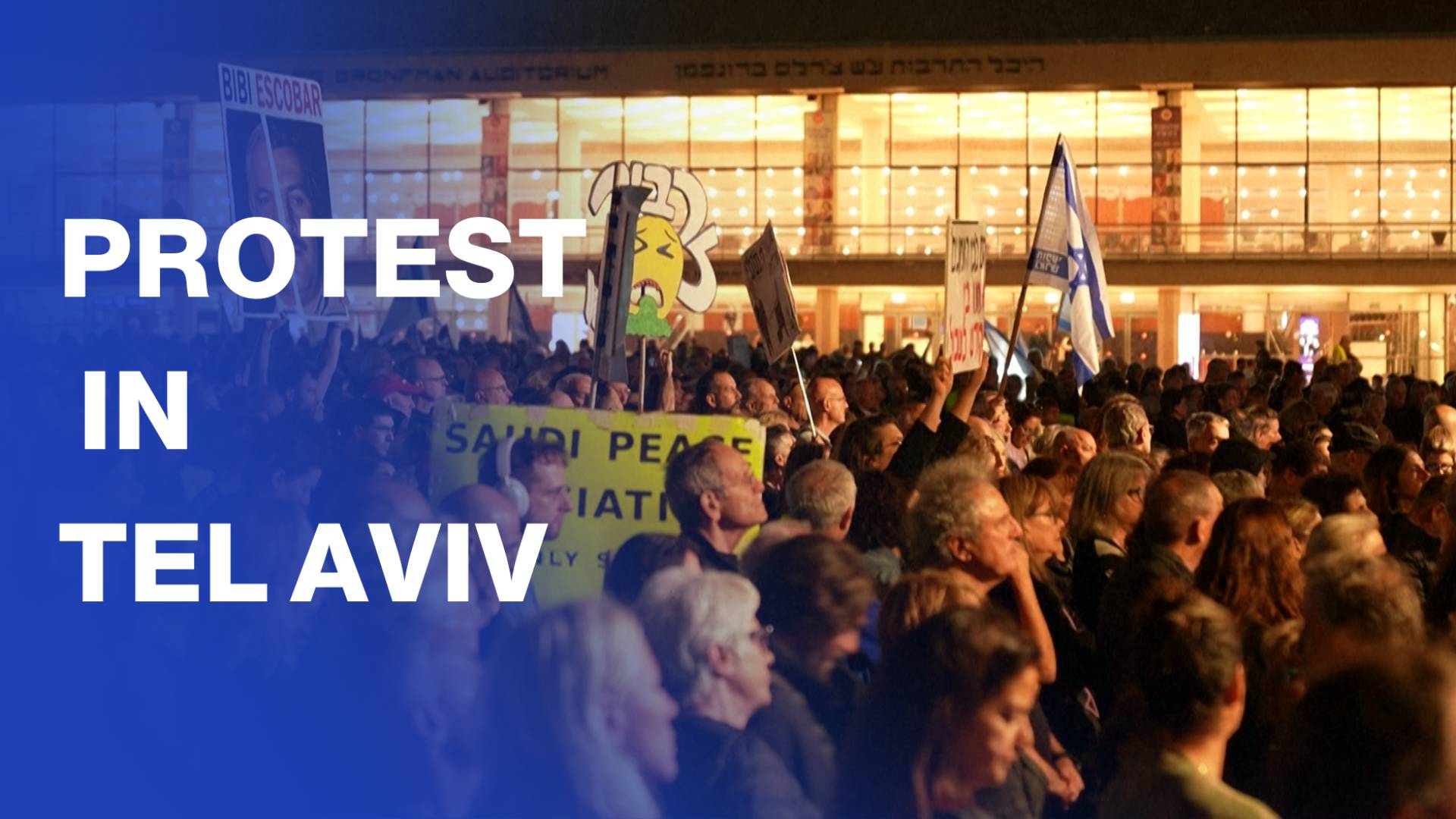 Thousands protest “Israeli” government in Tel Aviv