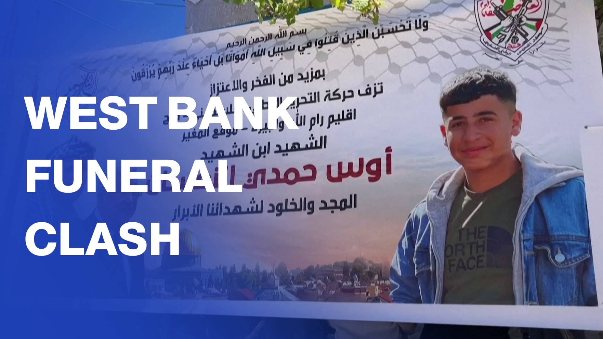 West Bank funeral hit by tear gas