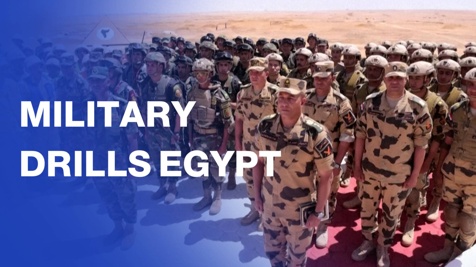Largest Egyptian combat exercise